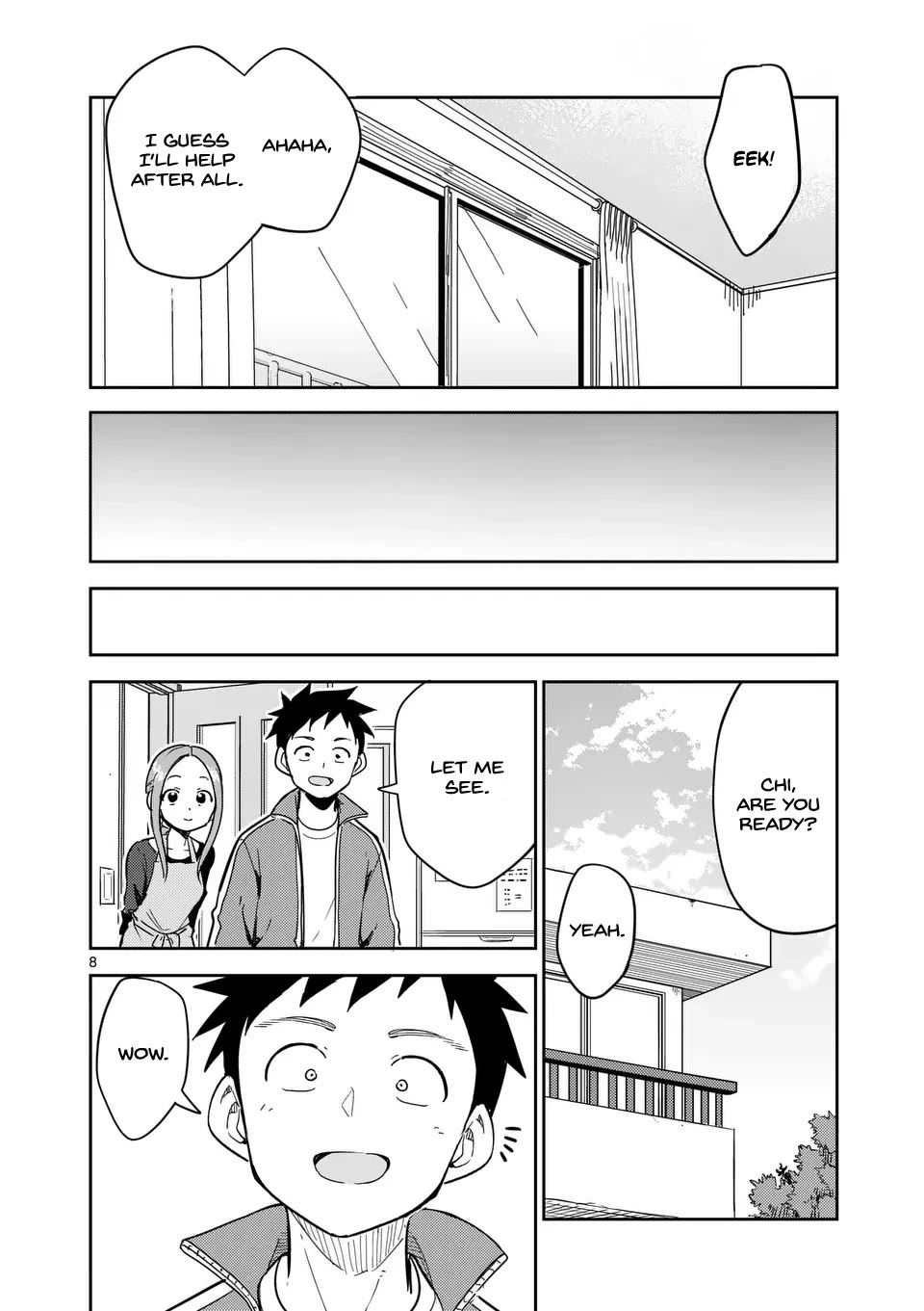 Karakai Jouzu no (Moto) Takagi-san Chapter 314 page 8 - Chapter 314 [END]