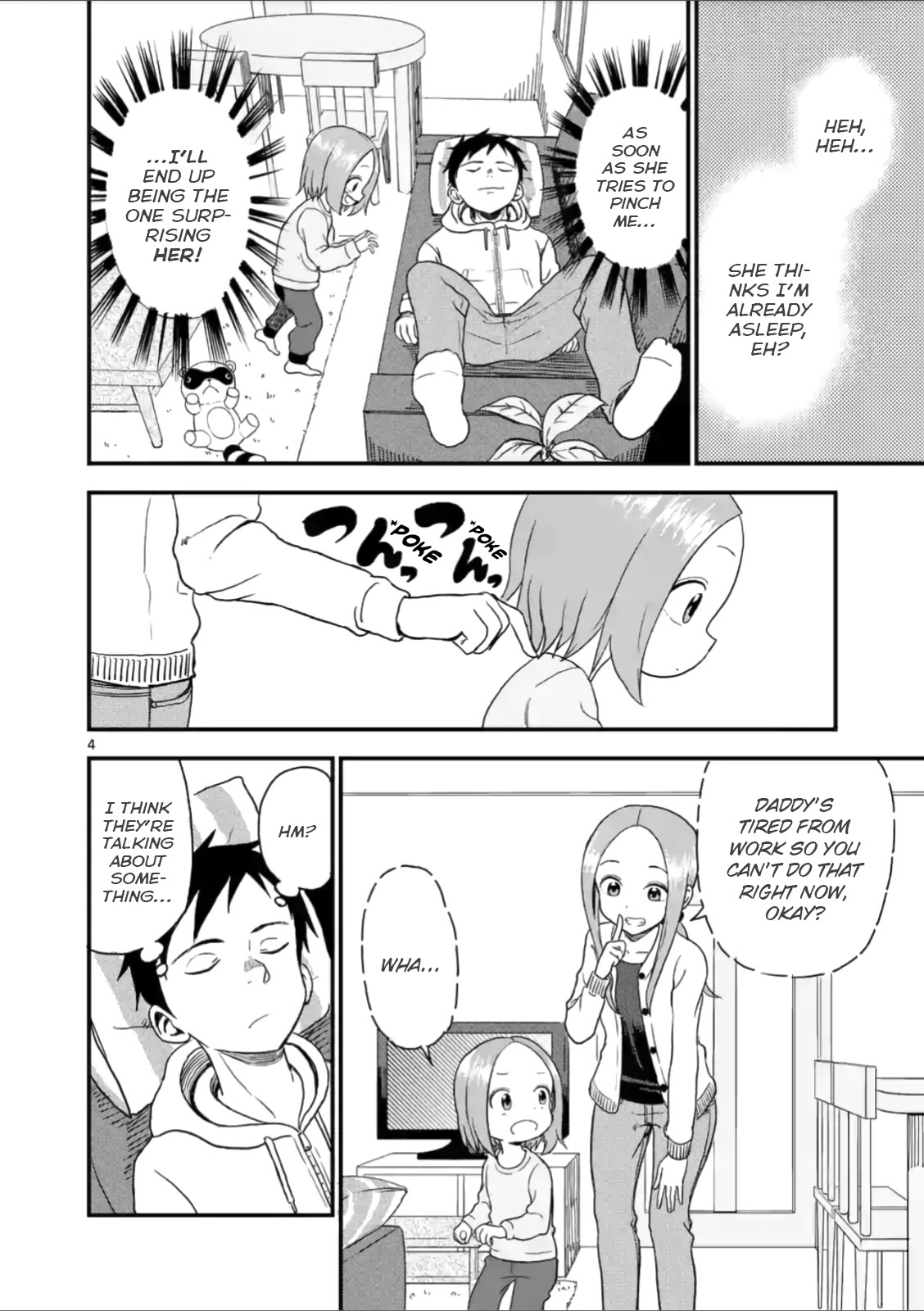 Karakai Jouzu no (Moto) Takagi-san Chapter 32 page 4 - Chapter 32