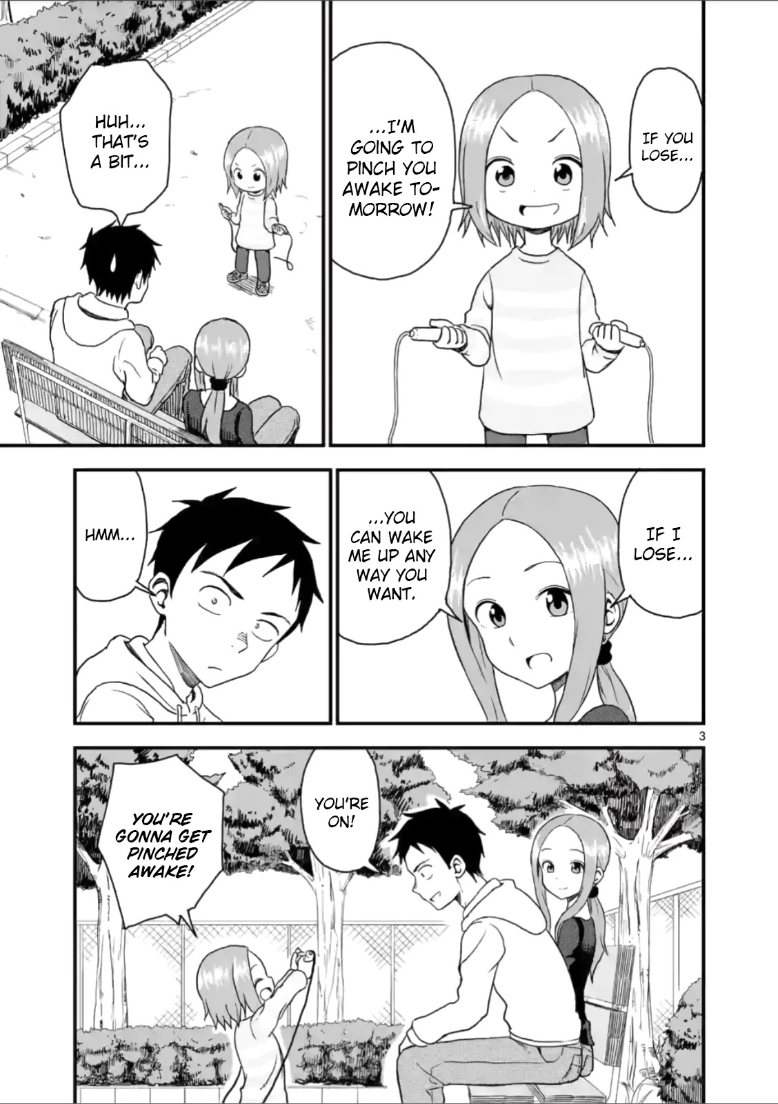 Karakai Jouzu no (Moto) Takagi-san Chapter 33 page 3 - Chapter 33