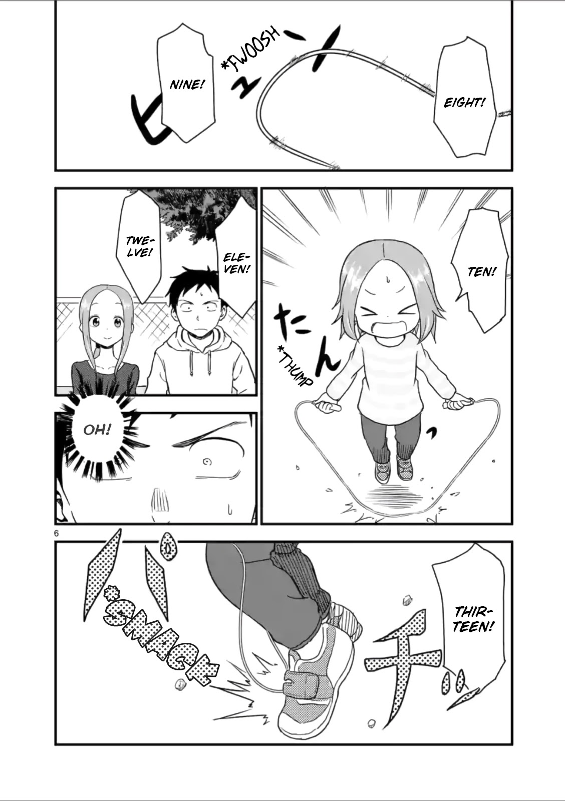 Karakai Jouzu no (Moto) Takagi-san Chapter 33 page 6 - Chapter 33