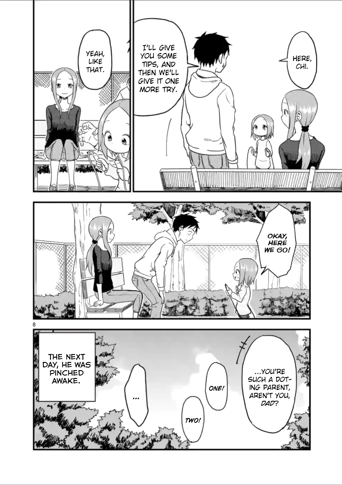 Karakai Jouzu no (Moto) Takagi-san Chapter 33 page 8 - Chapter 33