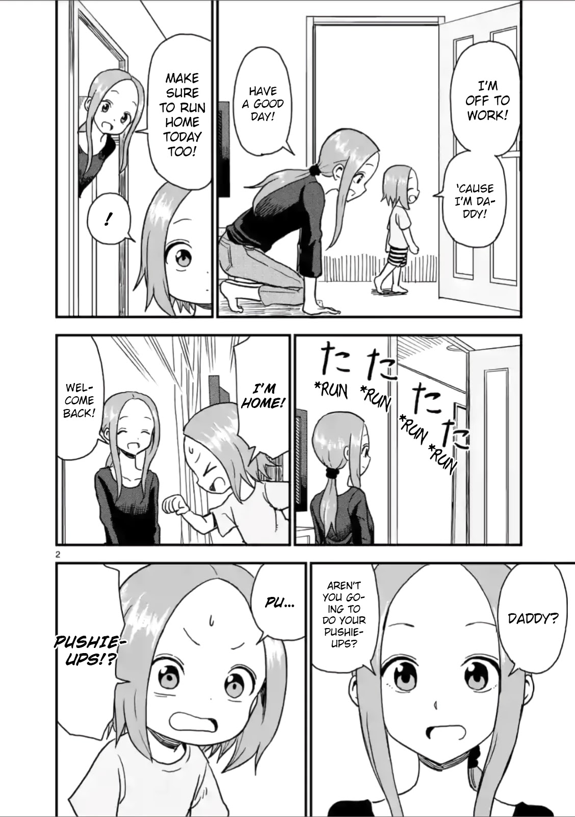 Karakai Jouzu no (Moto) Takagi-san Chapter 34 page 2 - Chapter 34