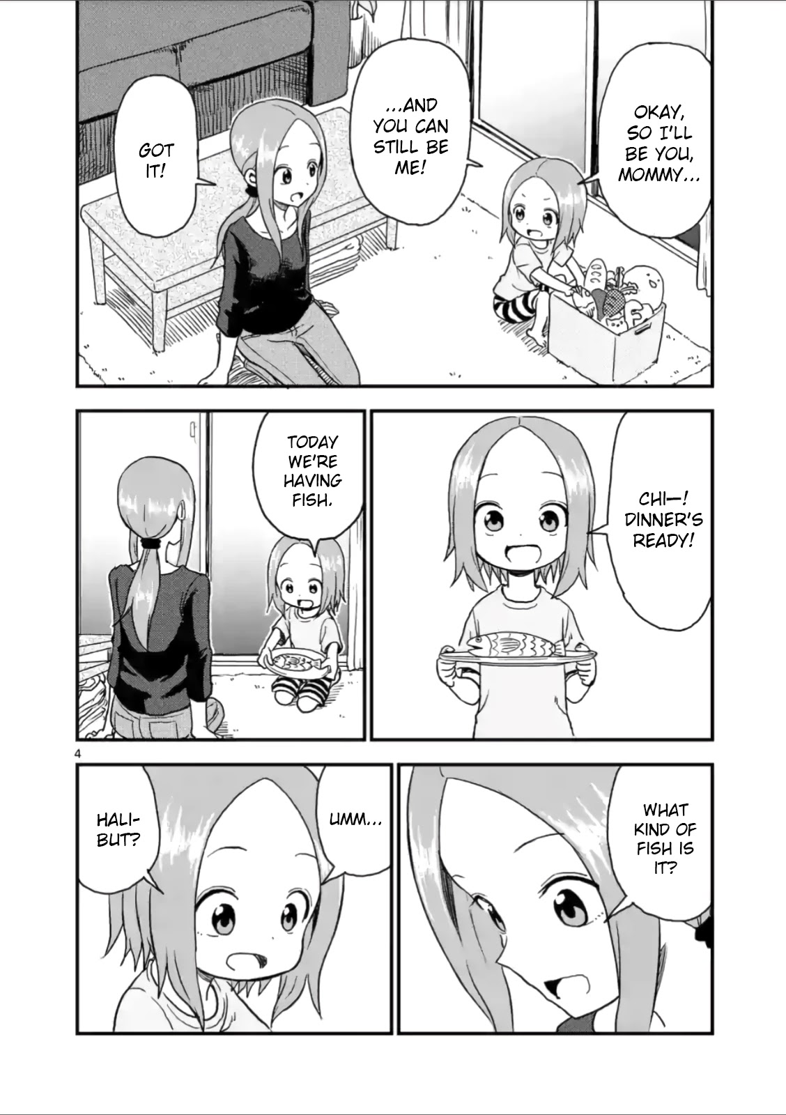 Karakai Jouzu no (Moto) Takagi-san Chapter 34 page 4 - Chapter 34