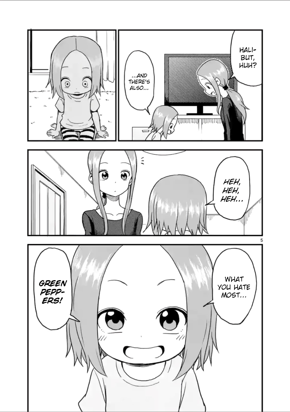 Karakai Jouzu no (Moto) Takagi-san Chapter 34 page 5 - Chapter 34