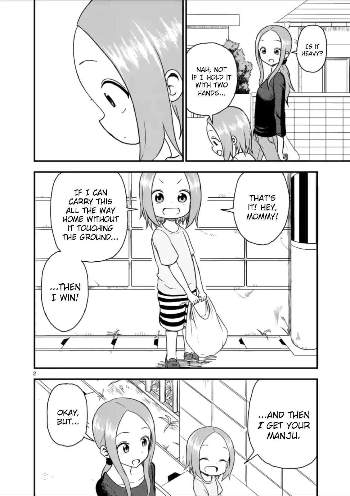 Karakai Jouzu no (Moto) Takagi-san Chapter 35 page 2 - Chapter 35