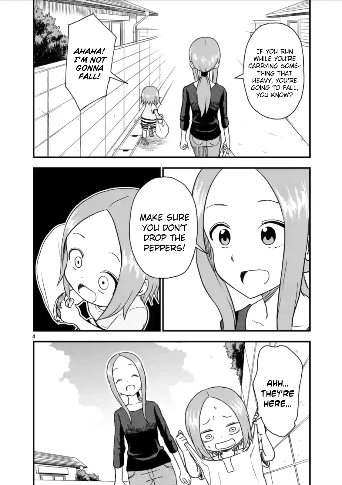 Karakai Jouzu no (Moto) Takagi-san Chapter 35 page 4 - Chapter 35