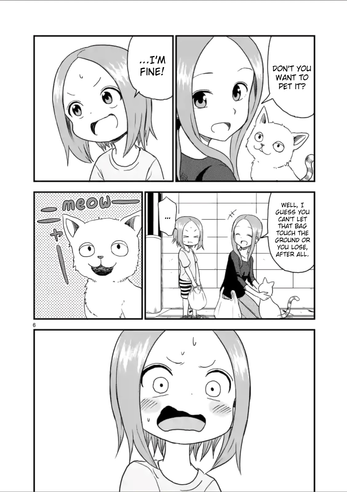 Karakai Jouzu no (Moto) Takagi-san Chapter 35 page 6 - Chapter 35