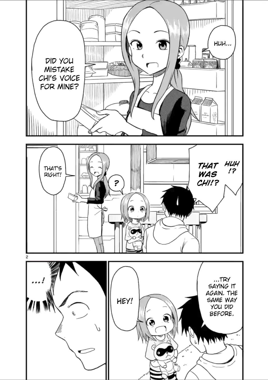 Karakai Jouzu no (Moto) Takagi-san Chapter 36 page 2 - Chapter 36