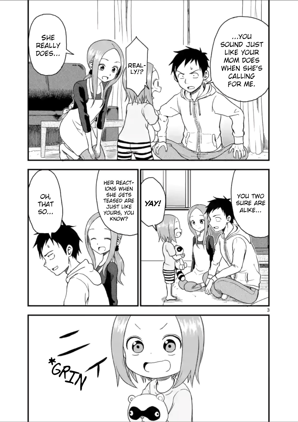 Karakai Jouzu no (Moto) Takagi-san Chapter 36 page 3 - Chapter 36