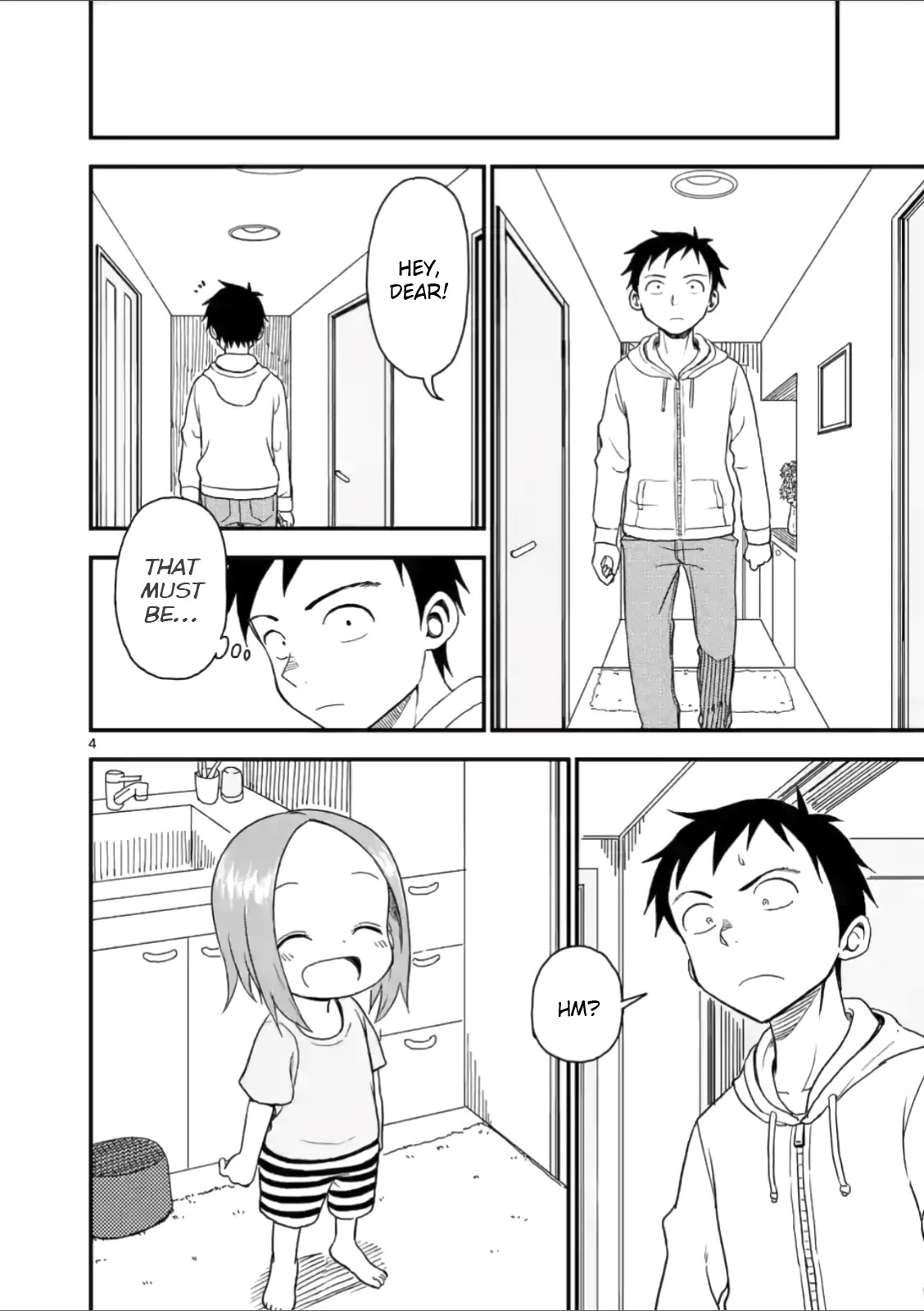 Karakai Jouzu no (Moto) Takagi-san Chapter 36 page 4 - Chapter 36