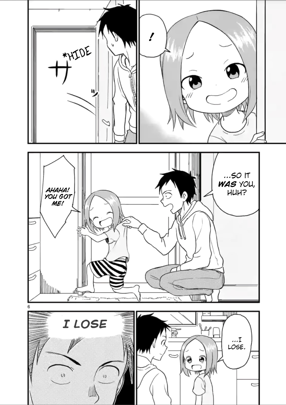 Karakai Jouzu no (Moto) Takagi-san Chapter 36 page 6 - Chapter 36