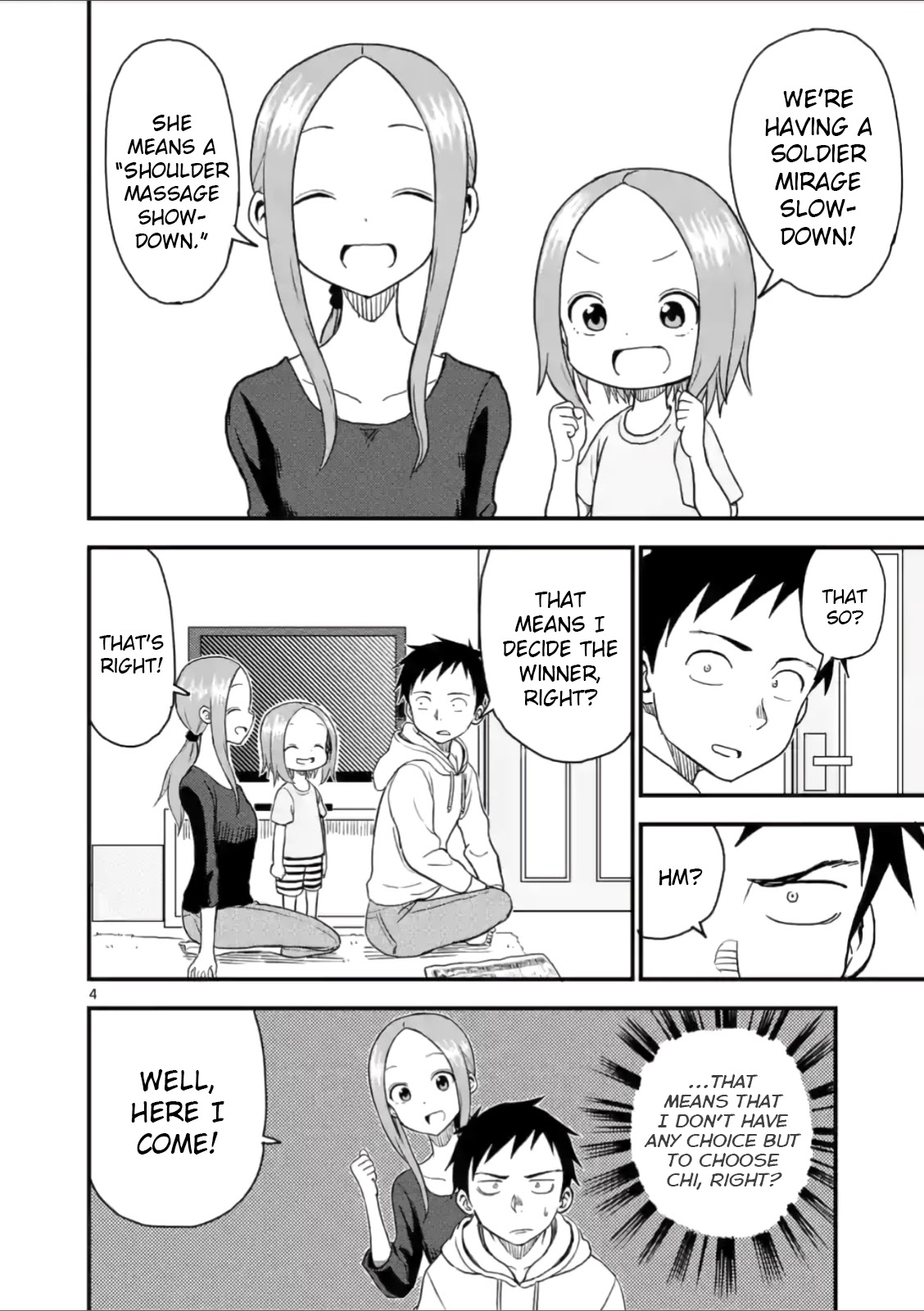 Karakai Jouzu no (Moto) Takagi-san Chapter 37 page 4 - Chapter 37