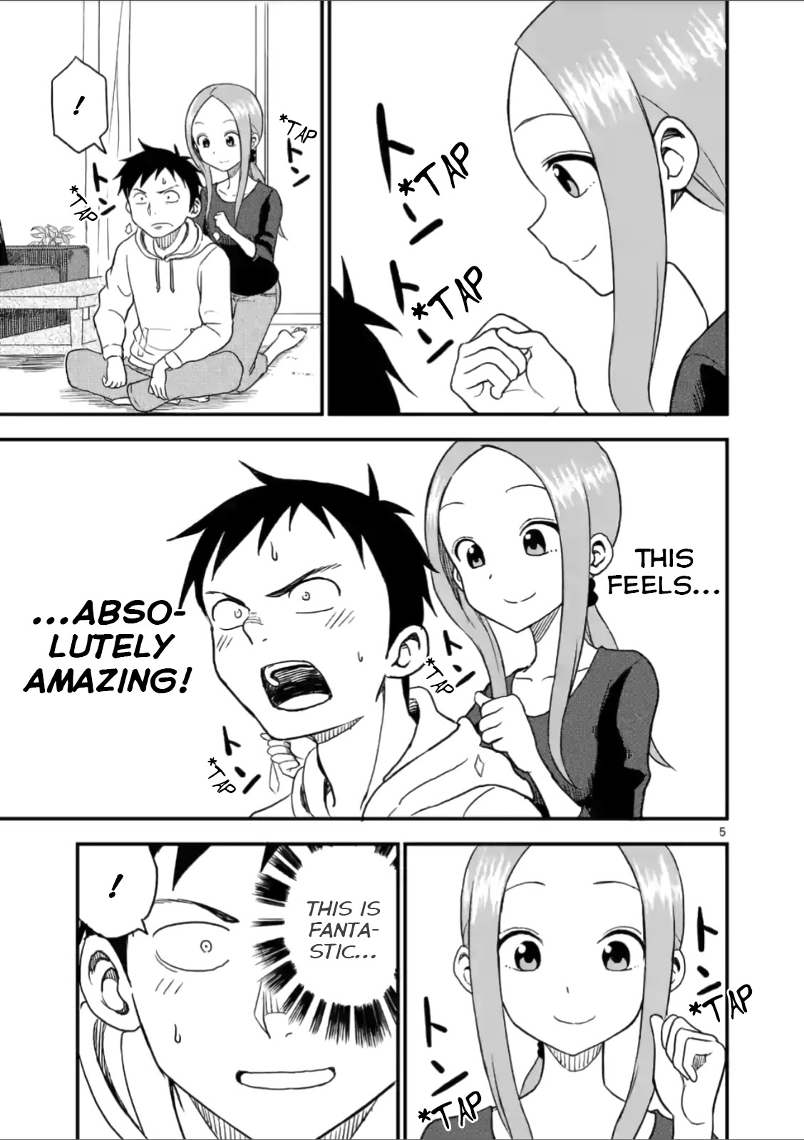 Karakai Jouzu no (Moto) Takagi-san Chapter 37 page 5 - Chapter 37