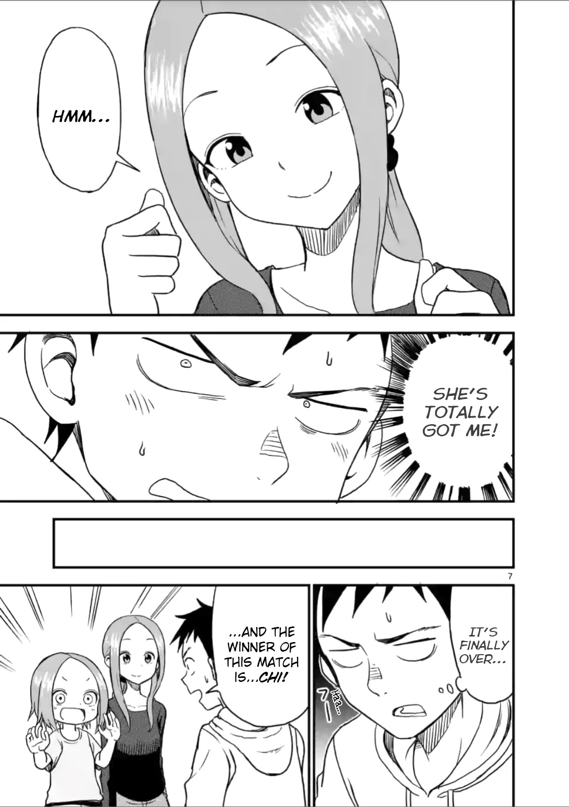 Karakai Jouzu no (Moto) Takagi-san Chapter 37 page 7 - Chapter 37