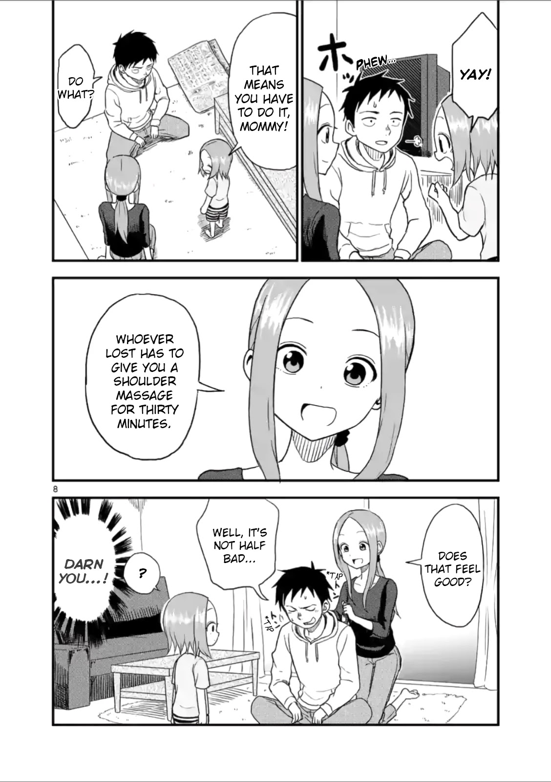 Karakai Jouzu no (Moto) Takagi-san Chapter 37 page 8 - Chapter 37