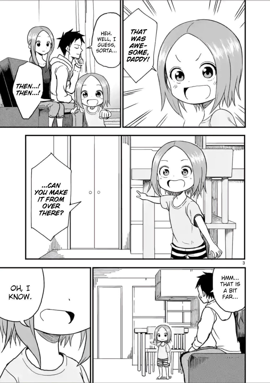 Karakai Jouzu no (Moto) Takagi-san Chapter 38 page 3 - Chapter 38