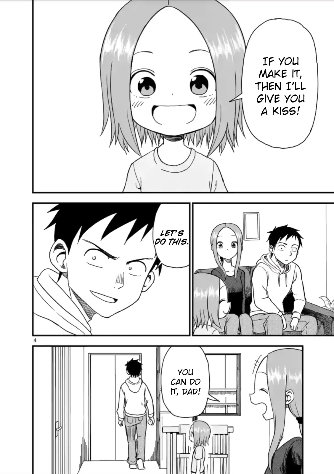 Karakai Jouzu no (Moto) Takagi-san Chapter 38 page 4 - Chapter 38