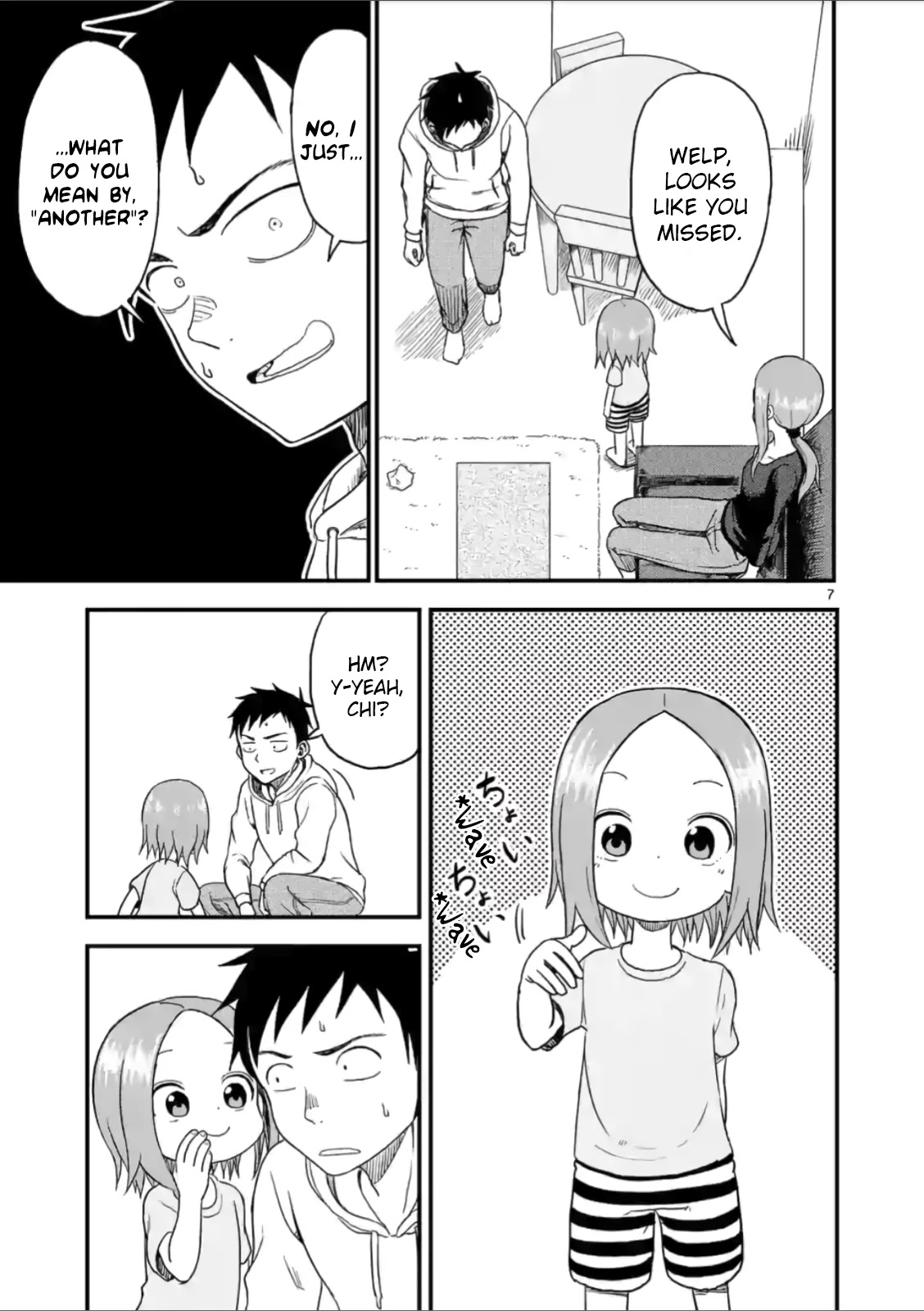 Karakai Jouzu no (Moto) Takagi-san Chapter 38 page 7 - Chapter 38