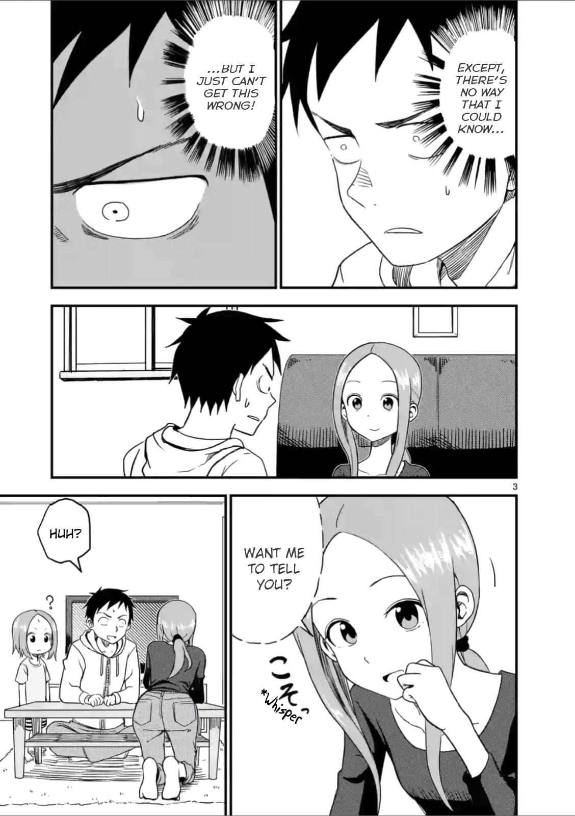 Karakai Jouzu no (Moto) Takagi-san Chapter 39 page 3 - Chapter 39