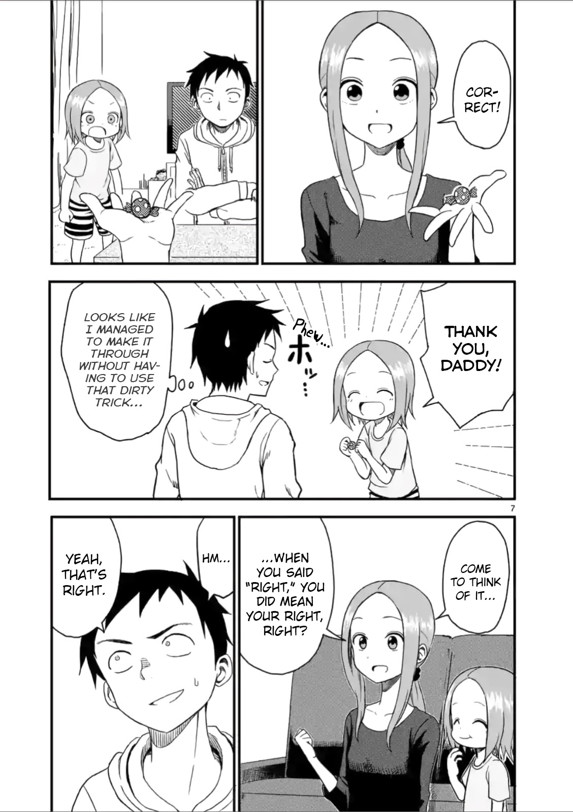 Karakai Jouzu no (Moto) Takagi-san Chapter 39 page 7 - Chapter 39