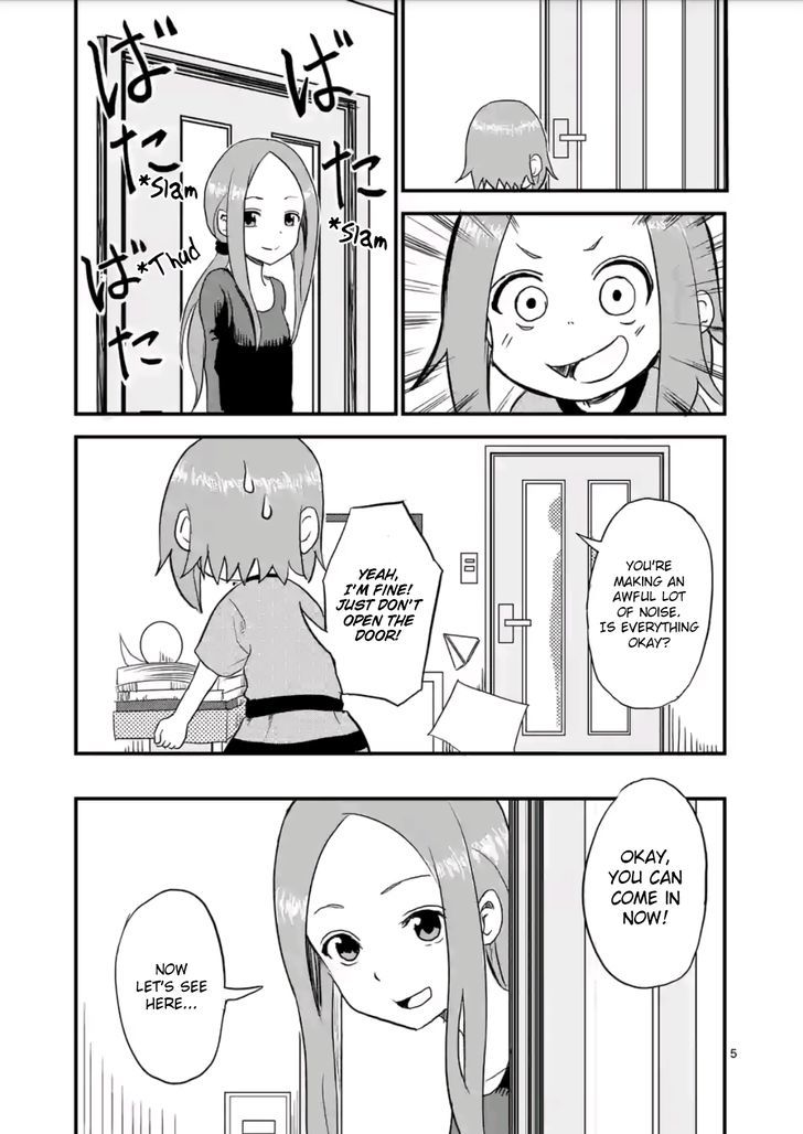 Karakai Jouzu no (Moto) Takagi-san Chapter 4 page 5 - Chapter 4