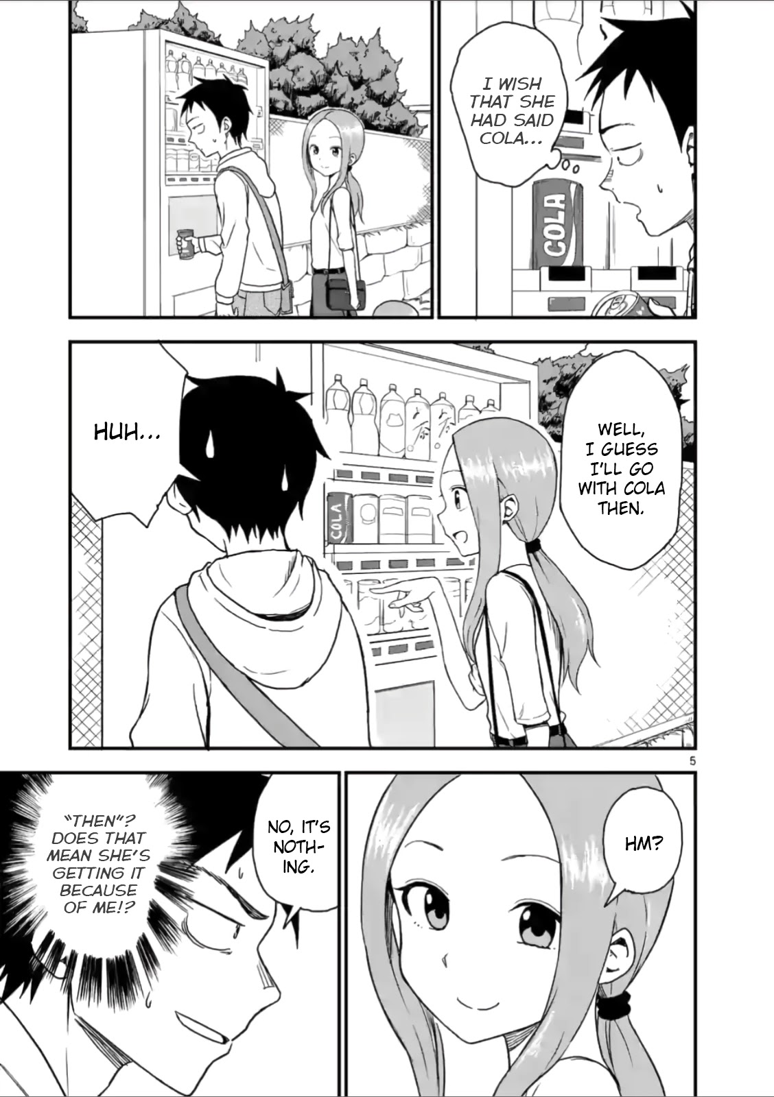 Karakai Jouzu no (Moto) Takagi-san Chapter 40 page 5 - Chapter 40
