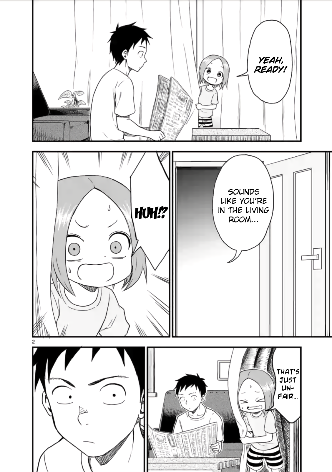 Karakai Jouzu no (Moto) Takagi-san Chapter 41 page 2 - Chapter 41