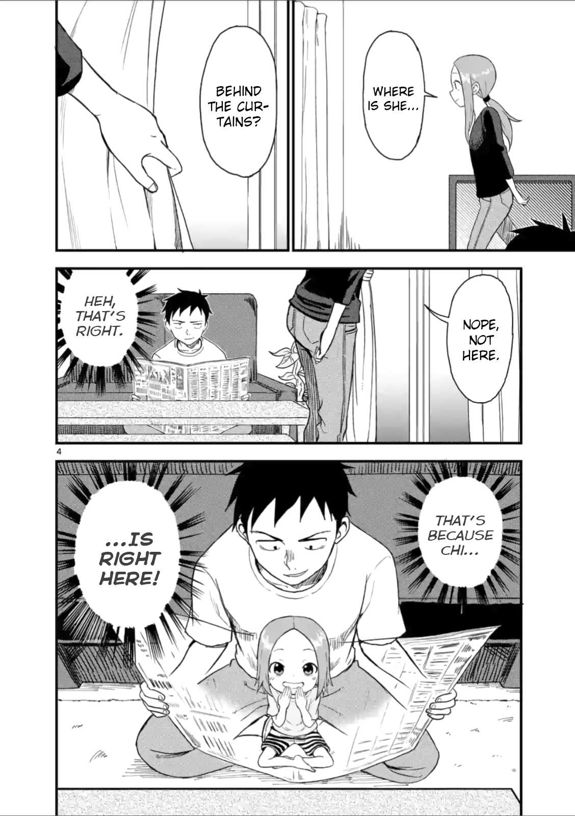 Karakai Jouzu no (Moto) Takagi-san Chapter 41 page 4 - Chapter 41