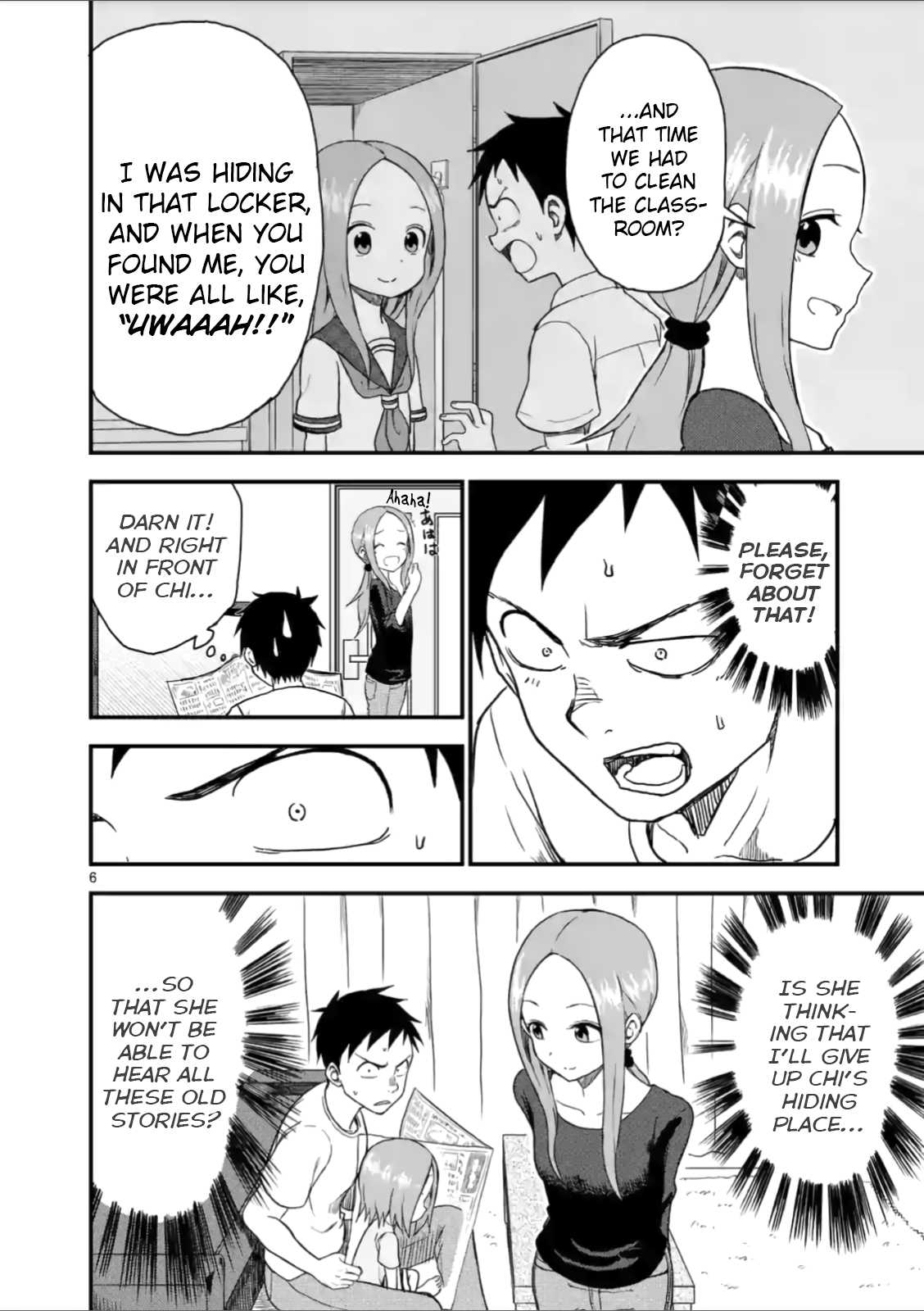 Karakai Jouzu no (Moto) Takagi-san Chapter 41 page 6 - Chapter 41