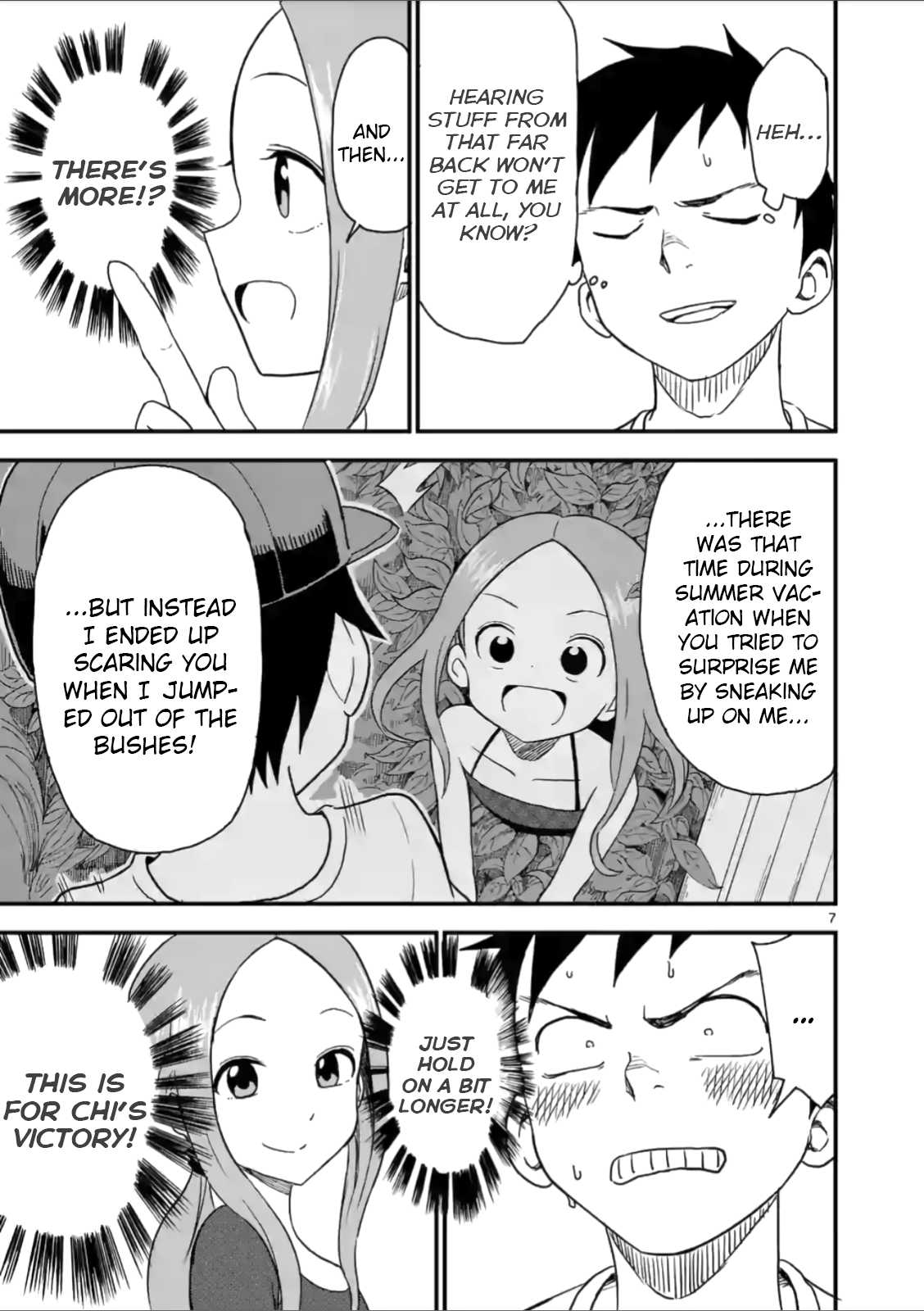 Karakai Jouzu no (Moto) Takagi-san Chapter 41 page 7 - Chapter 41