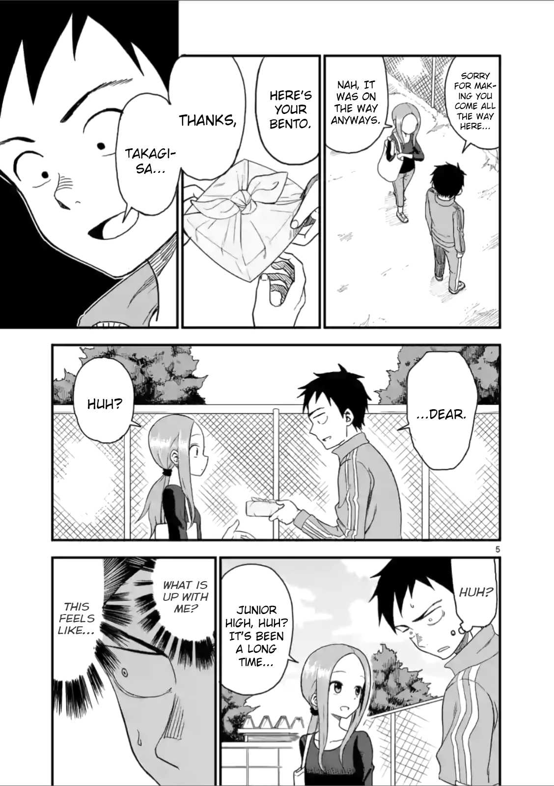 Karakai Jouzu no (Moto) Takagi-san Chapter 42 page 5 - Chapter 42