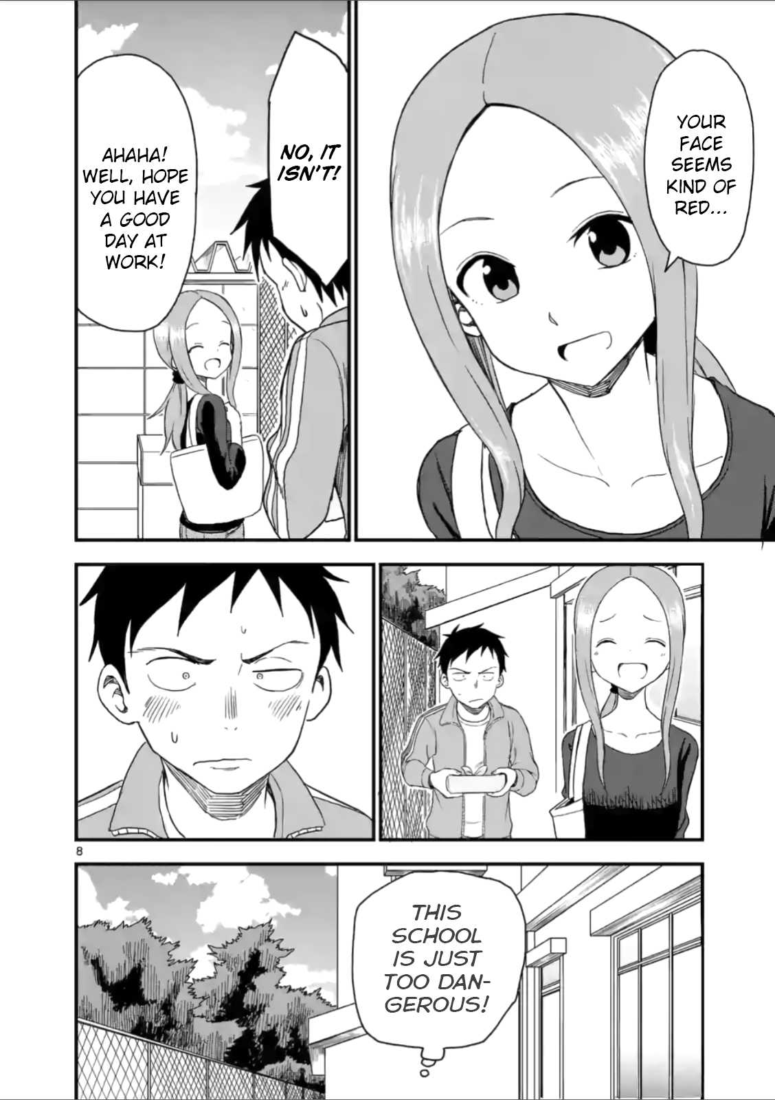 Karakai Jouzu no (Moto) Takagi-san Chapter 42 page 8 - Chapter 42
