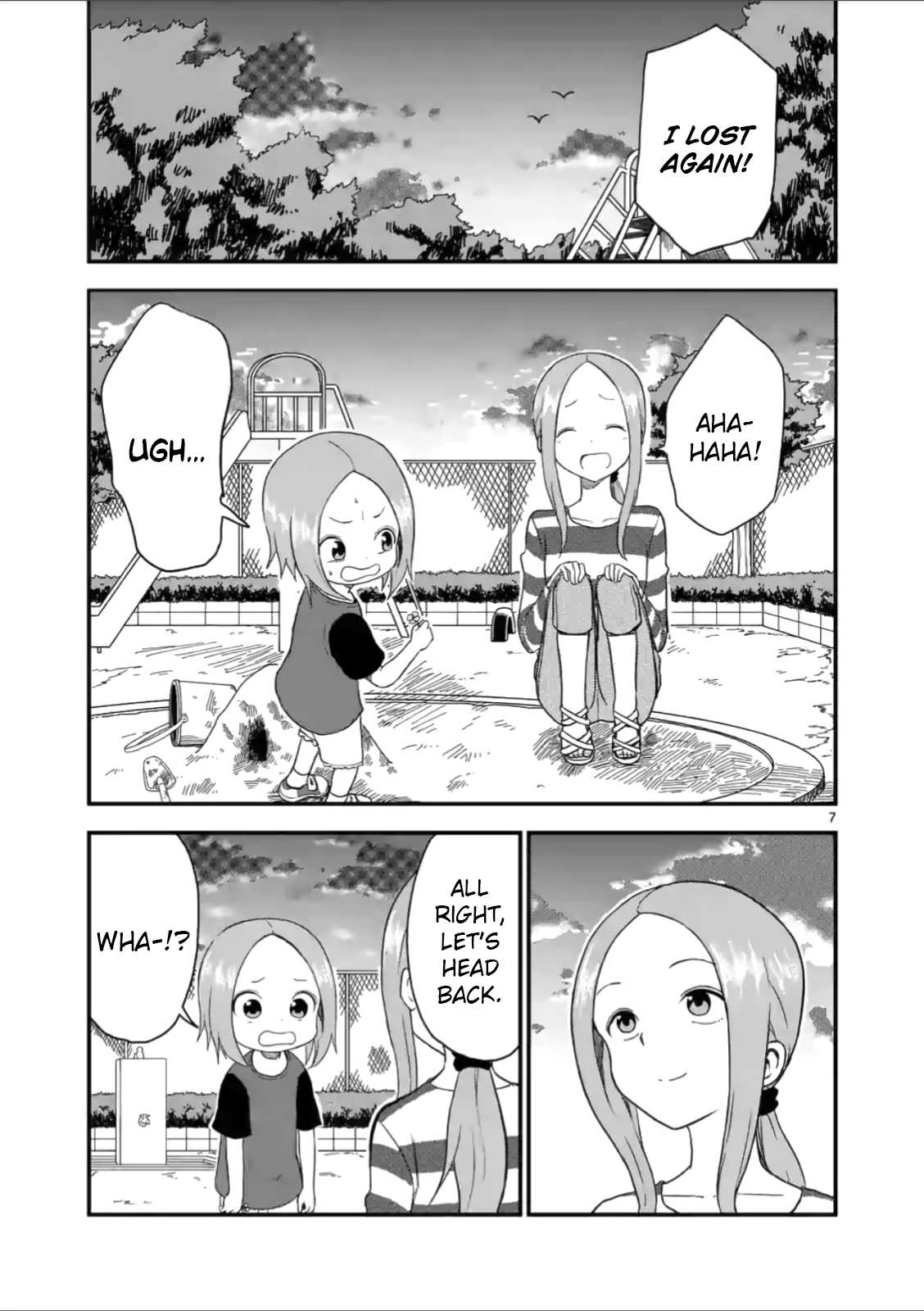 Karakai Jouzu no (Moto) Takagi-san Chapter 43 page 7 - Chapter 43