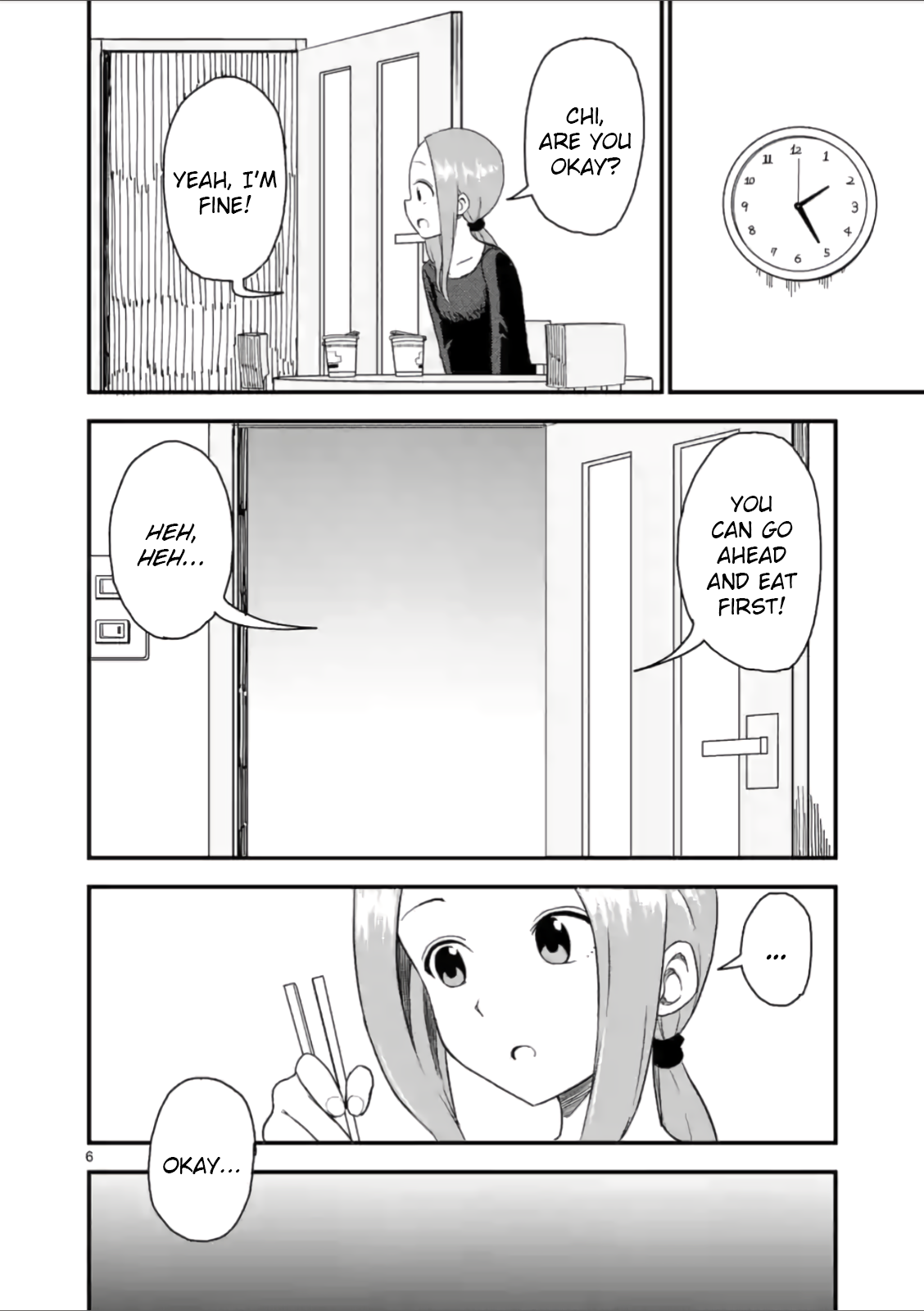 Karakai Jouzu no (Moto) Takagi-san Chapter 44 page 6 - Chapter 44