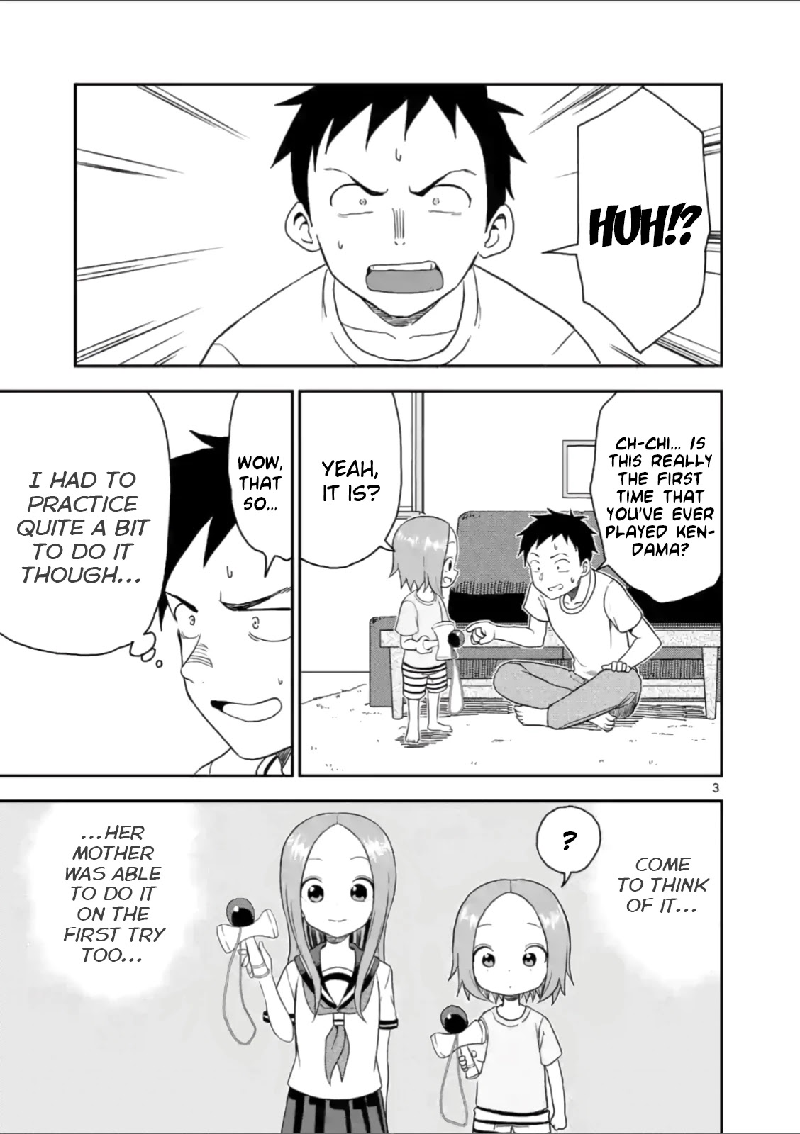 Karakai Jouzu no (Moto) Takagi-san Chapter 45 page 3 - Chapter 45