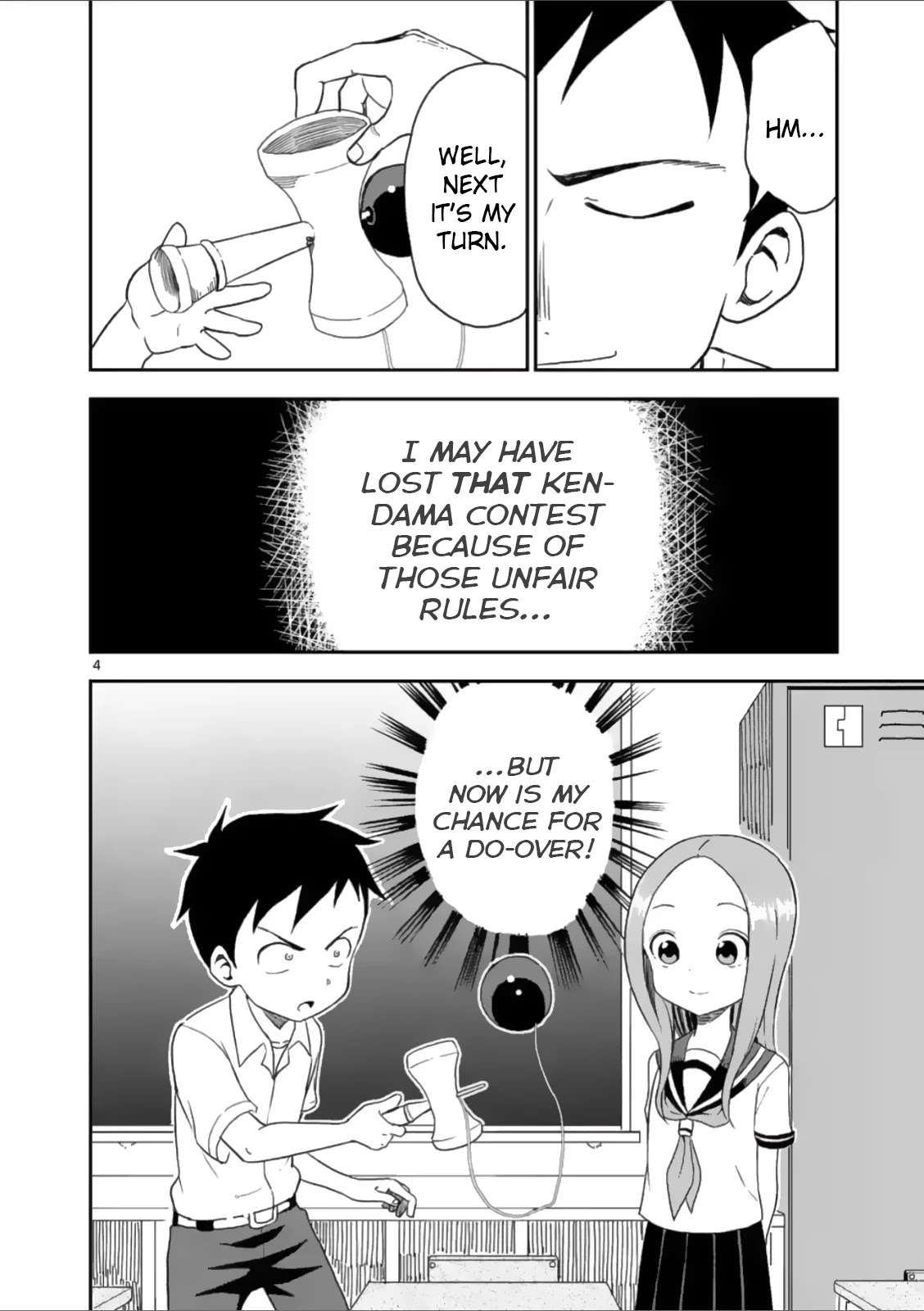 Karakai Jouzu no (Moto) Takagi-san Chapter 45 page 4 - Chapter 45