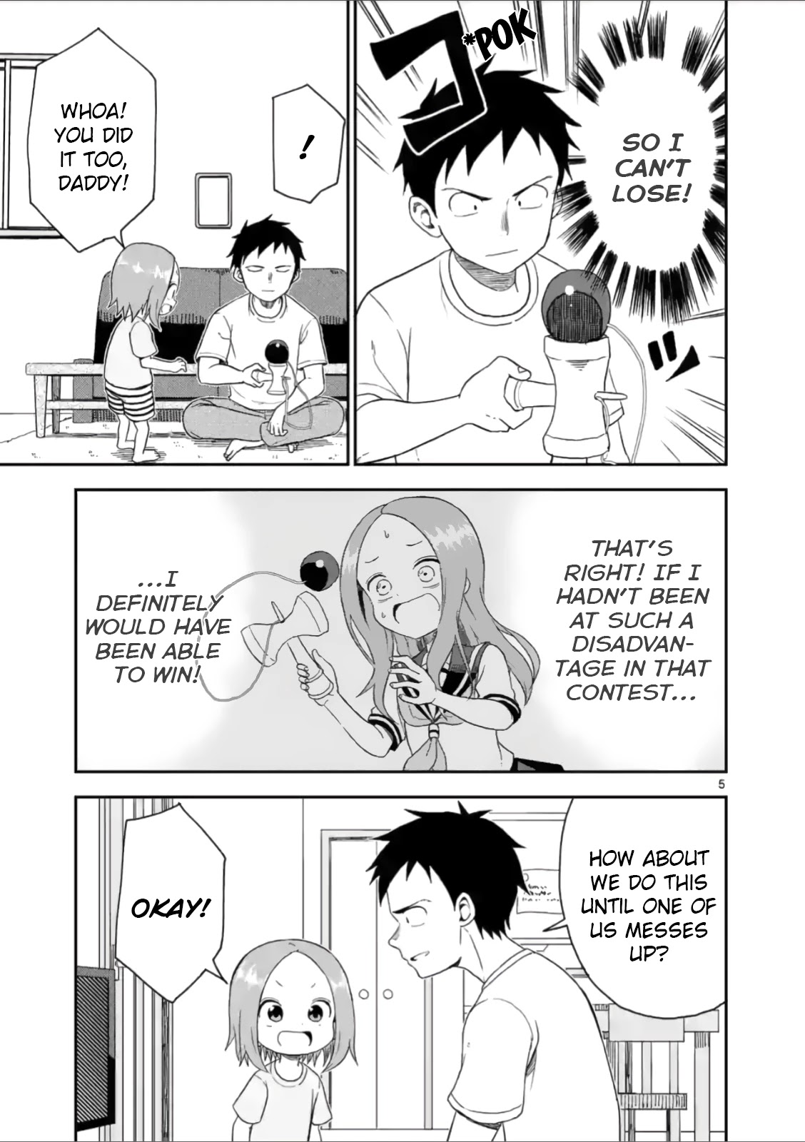 Karakai Jouzu no (Moto) Takagi-san Chapter 45 page 5 - Chapter 45