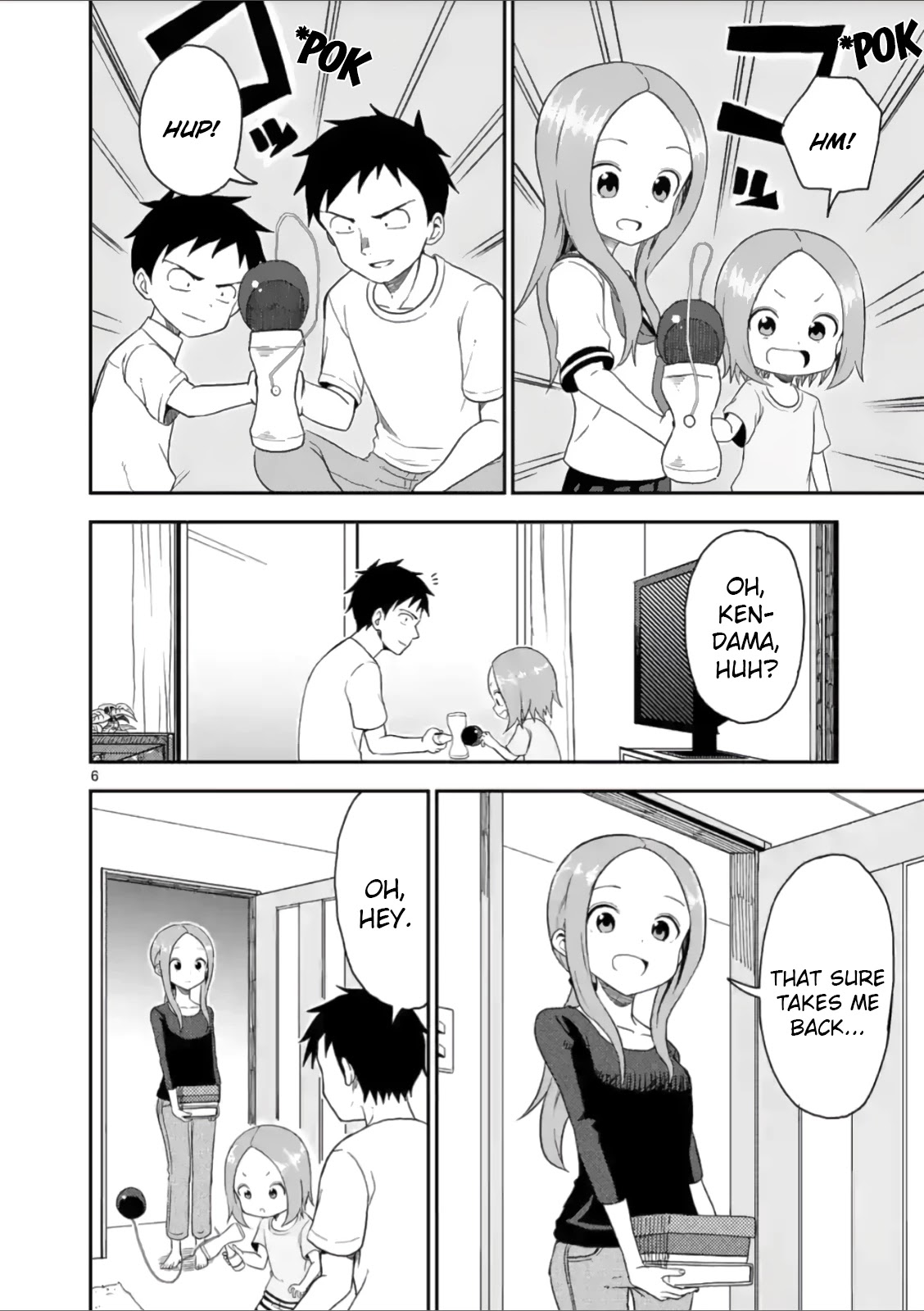 Karakai Jouzu no (Moto) Takagi-san Chapter 45 page 6 - Chapter 45
