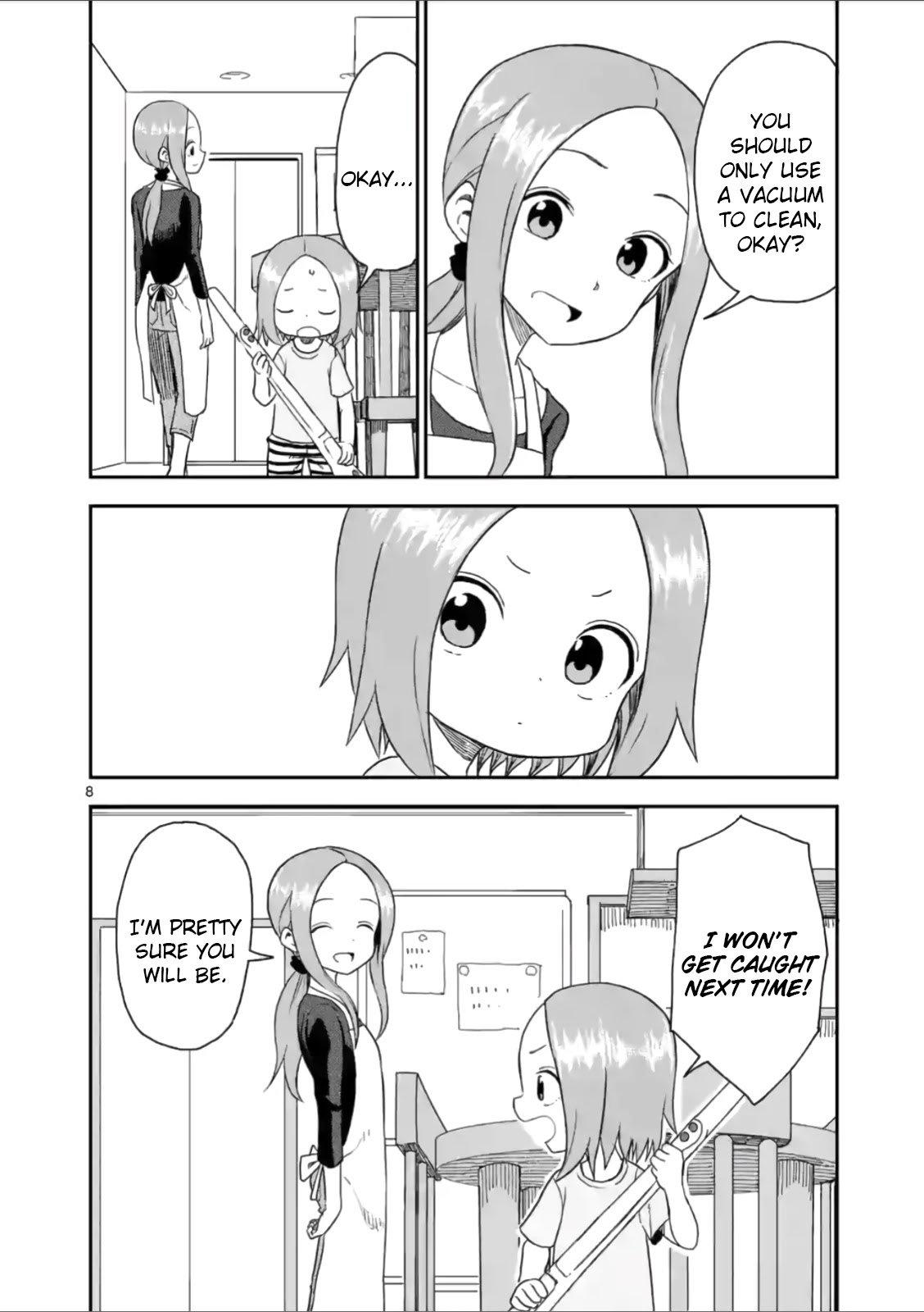 Karakai Jouzu no (Moto) Takagi-san Chapter 46 page 8 - Chapter 46