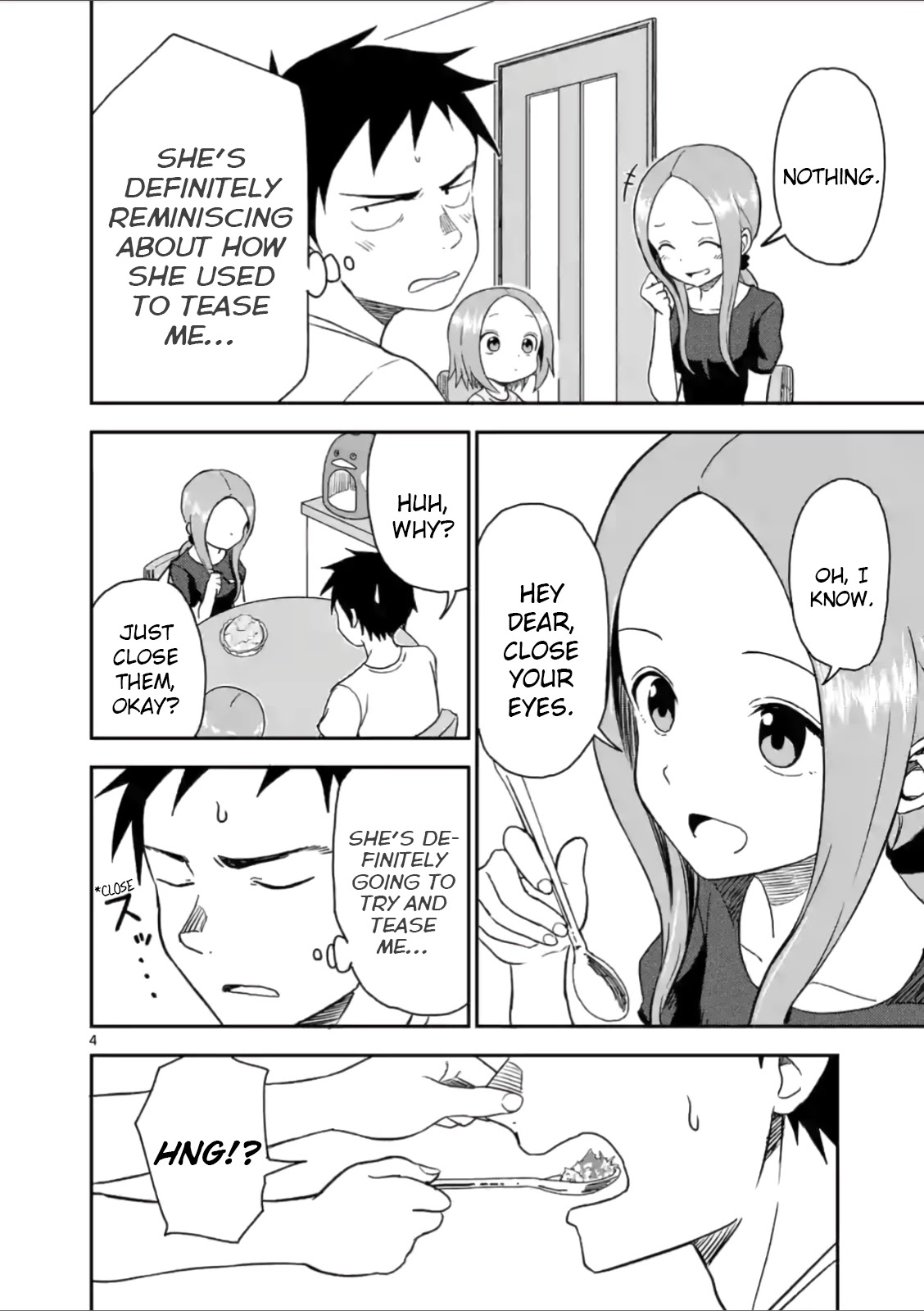 Karakai Jouzu no (Moto) Takagi-san Chapter 47 page 4 - Chapter 47
