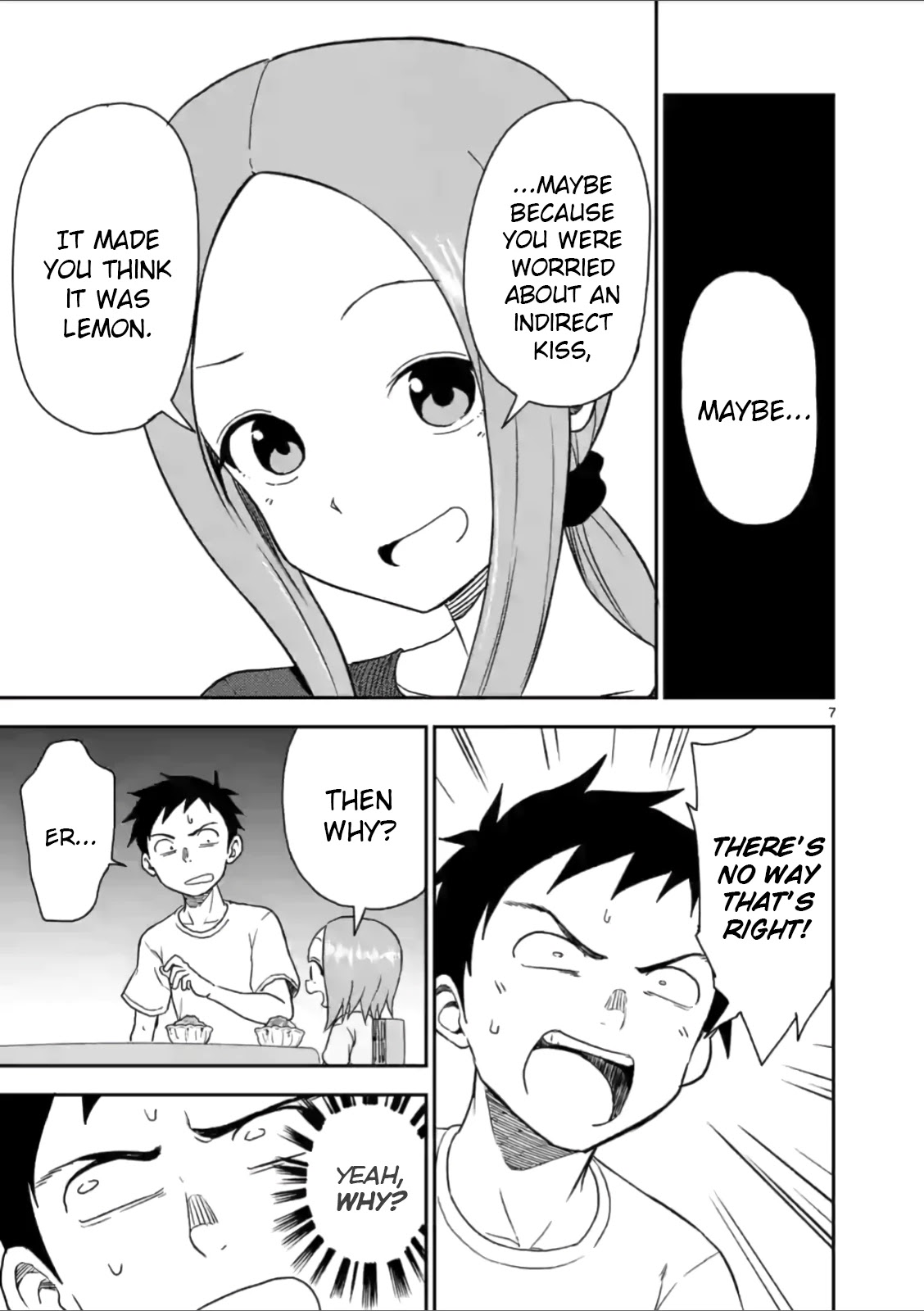 Karakai Jouzu no (Moto) Takagi-san Chapter 47 page 7 - Chapter 47