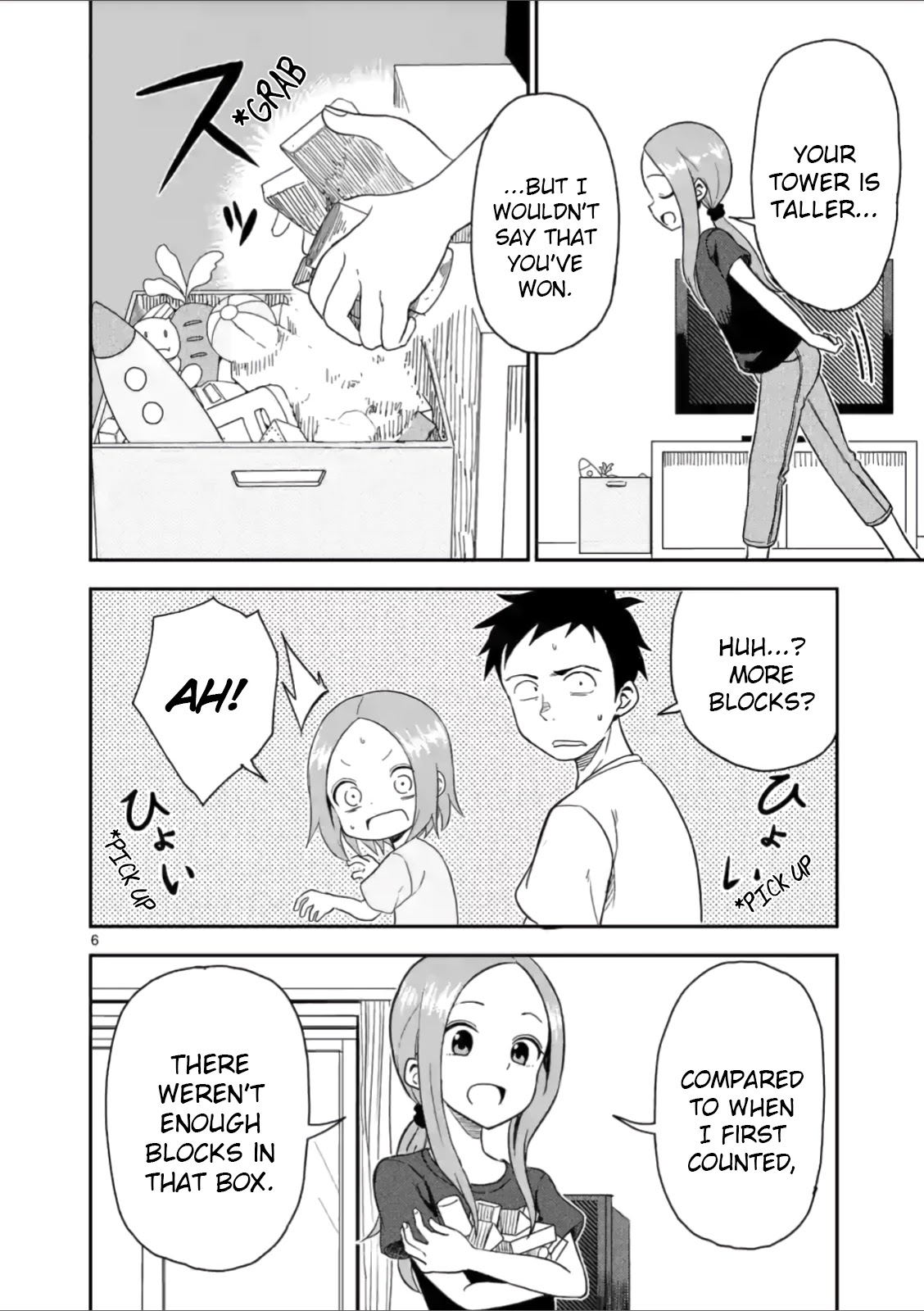 Karakai Jouzu no (Moto) Takagi-san Chapter 48 page 6 - Chapter 48