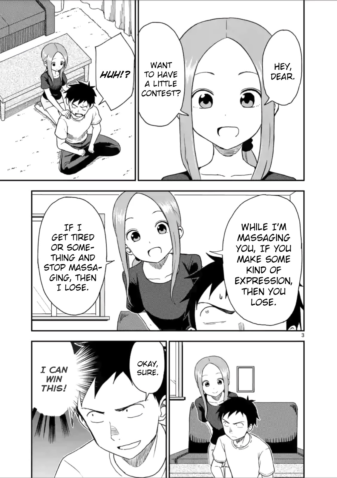 Karakai Jouzu no (Moto) Takagi-san Chapter 49 page 3 - Chapter 49