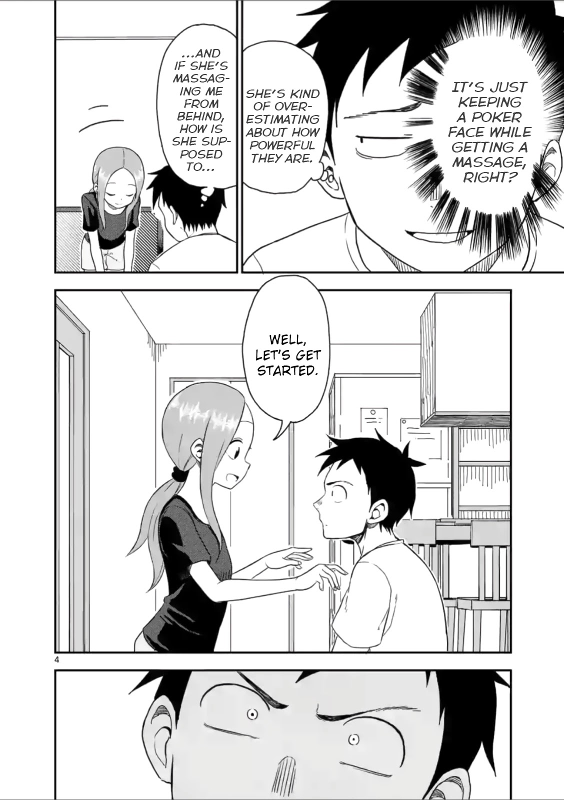 Karakai Jouzu no (Moto) Takagi-san Chapter 49 page 4 - Chapter 49