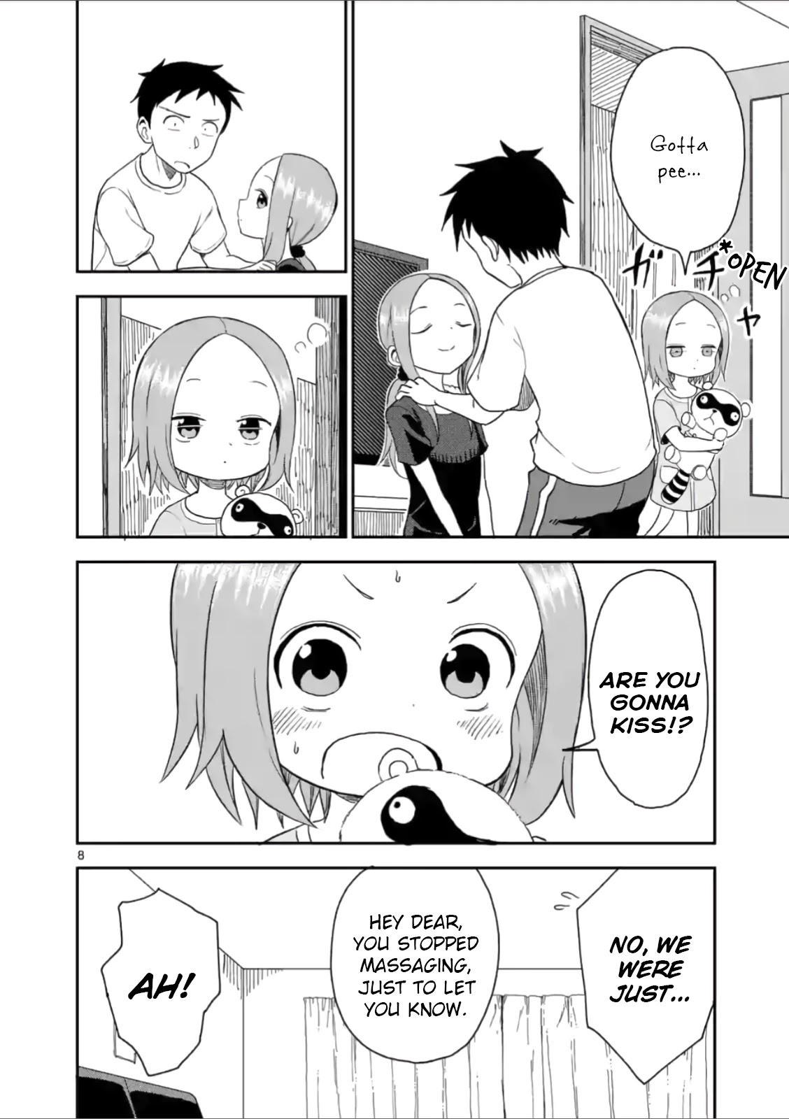 Karakai Jouzu no (Moto) Takagi-san Chapter 49 page 8 - Chapter 49