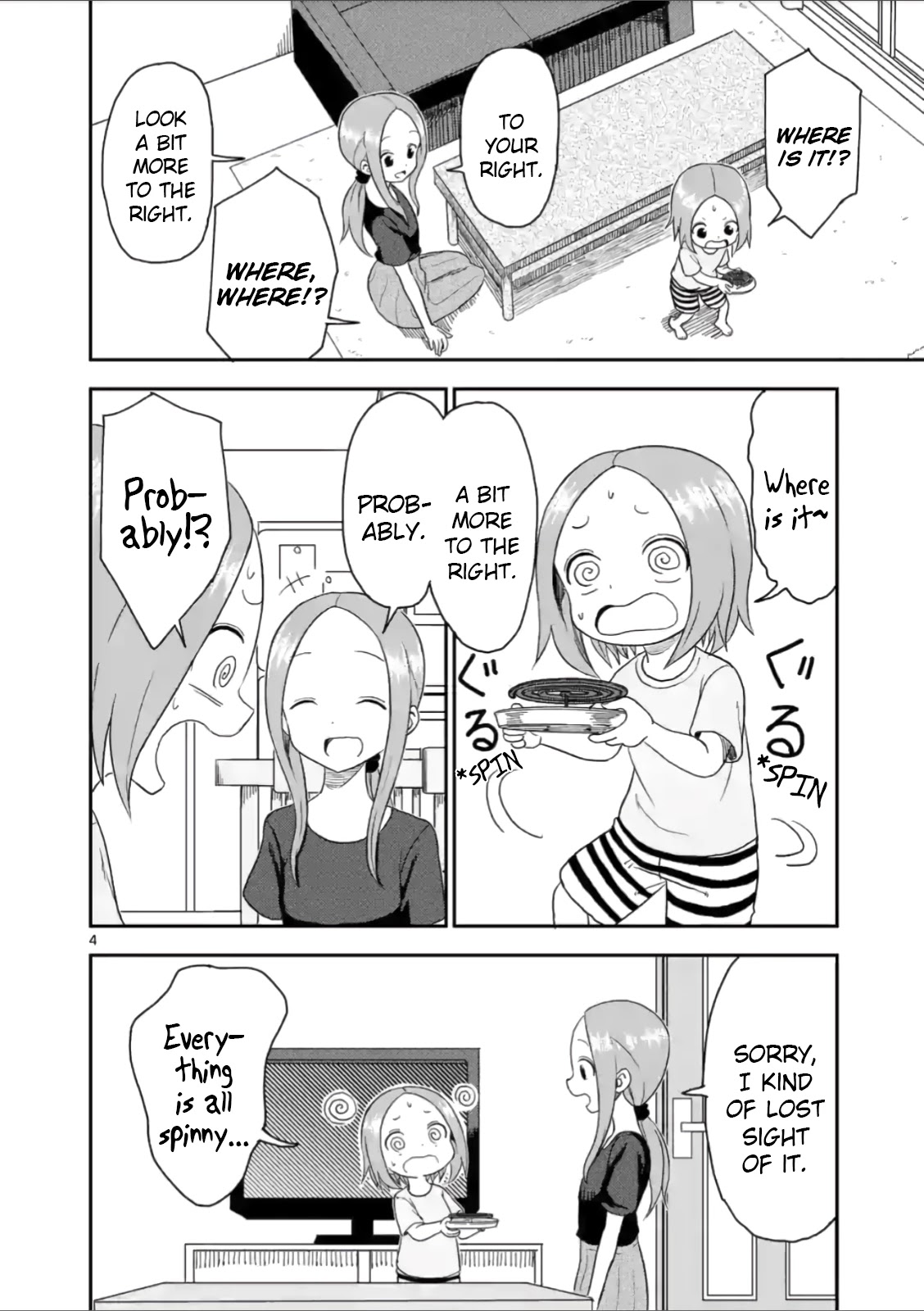Karakai Jouzu no (Moto) Takagi-san Chapter 50 page 4 - Chapter 50