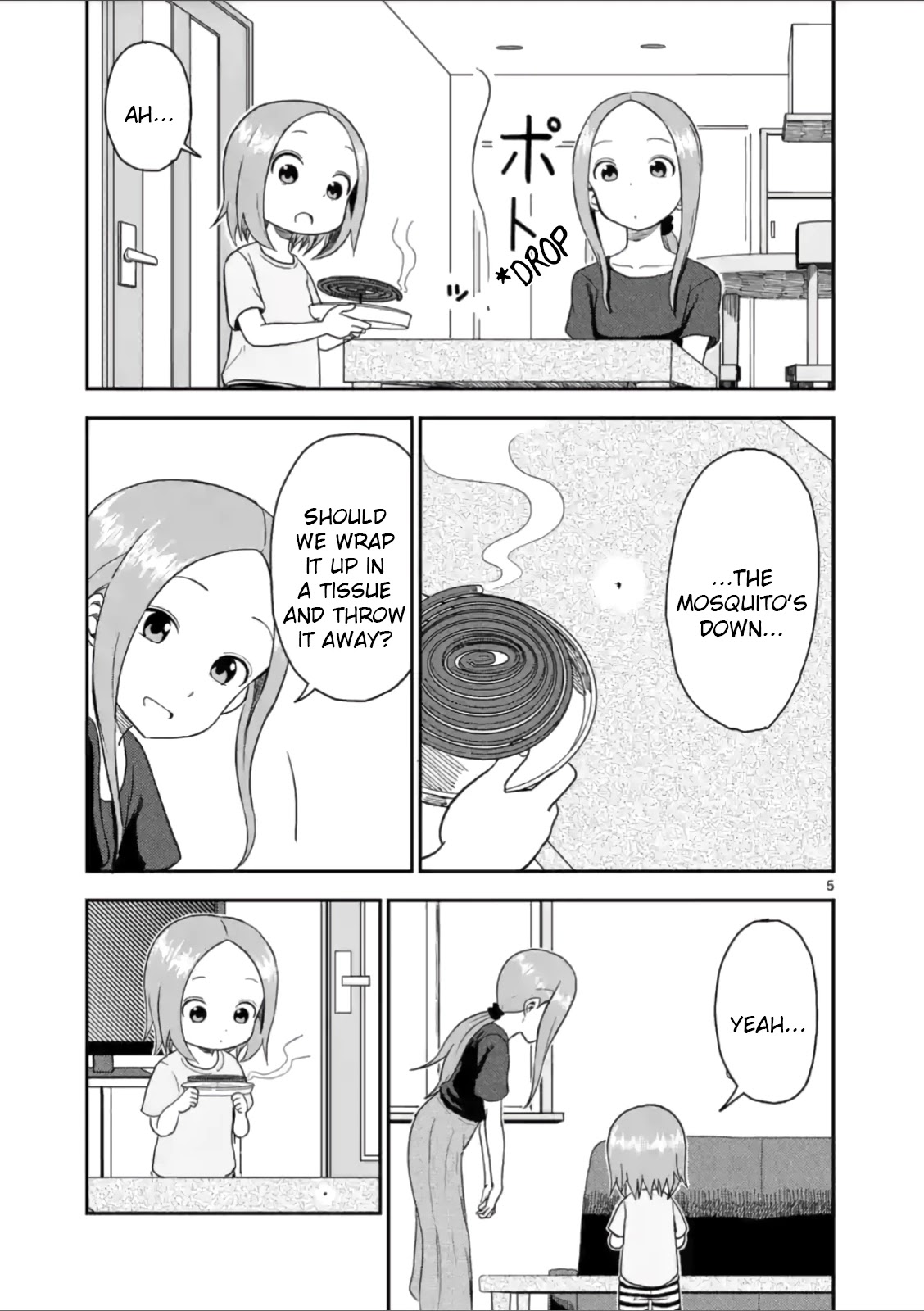Karakai Jouzu no (Moto) Takagi-san Chapter 50 page 5 - Chapter 50