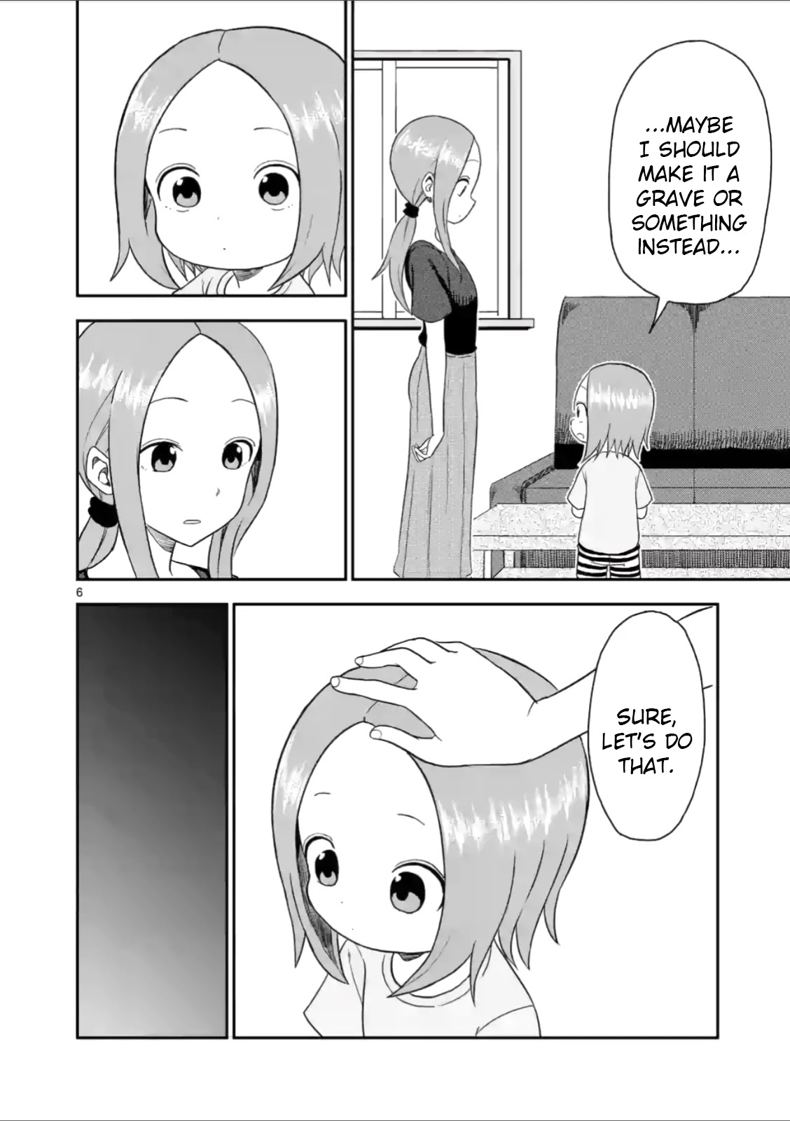 Karakai Jouzu no (Moto) Takagi-san Chapter 50 page 6 - Chapter 50