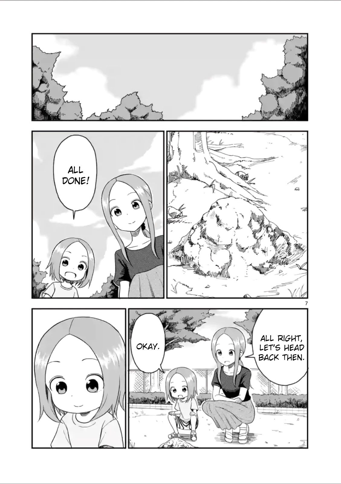 Karakai Jouzu no (Moto) Takagi-san Chapter 50 page 7 - Chapter 50