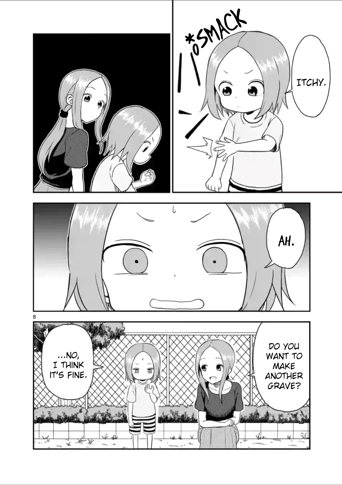 Karakai Jouzu no (Moto) Takagi-san Chapter 50 page 8 - Chapter 50